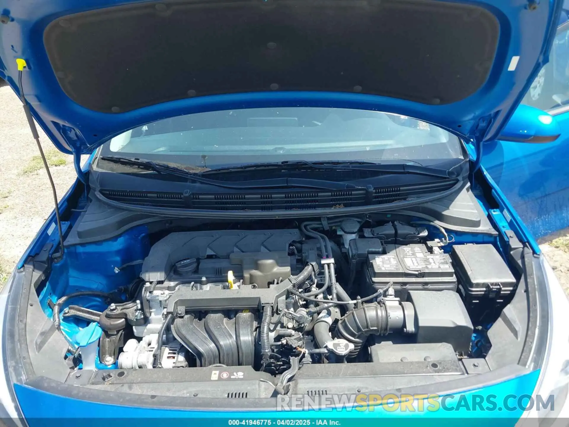 10 fotografías del automóvil dañado 3KPA25AD2PE622498 KIA RIO 5-DOOR 2023