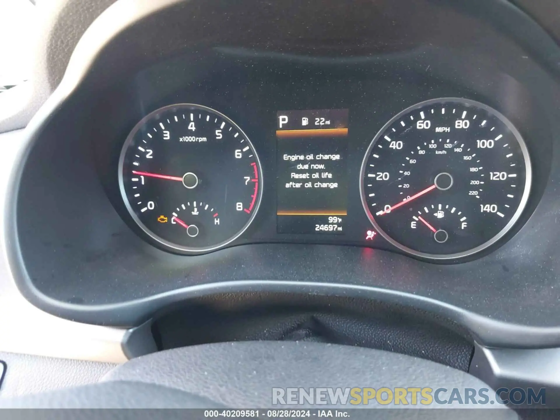 7 fotografías del automóvil dañado 3KPA25AD5PE594650 KIA RIO 5-DOOR 2023