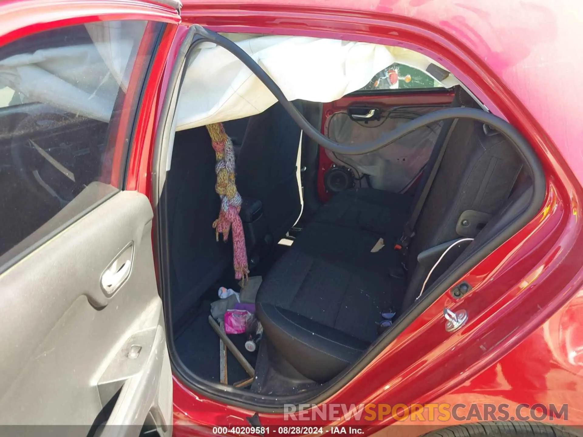 8 fotografías del automóvil dañado 3KPA25AD5PE594650 KIA RIO 5-DOOR 2023