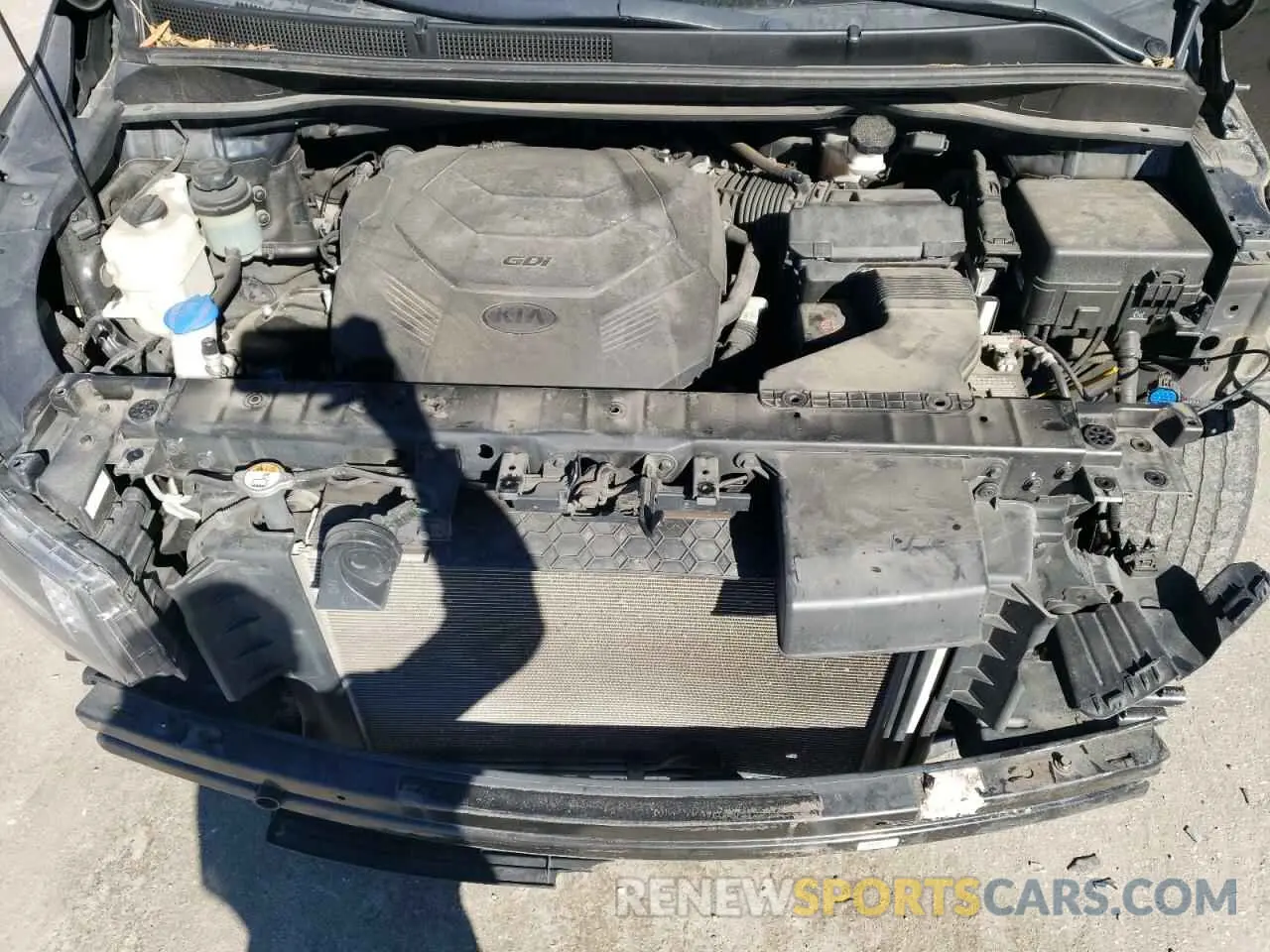 12 fotografías del automóvil dañado KNDMA5C13K6534755 KIA SEDONA 2019