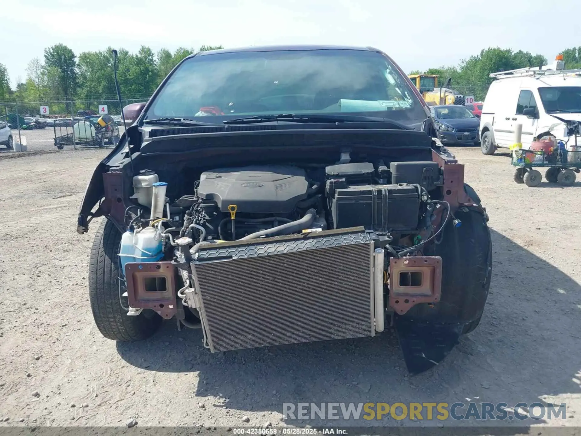 6 fotografías del automóvil dañado KNDMB5C12K6505504 KIA SEDONA 2019