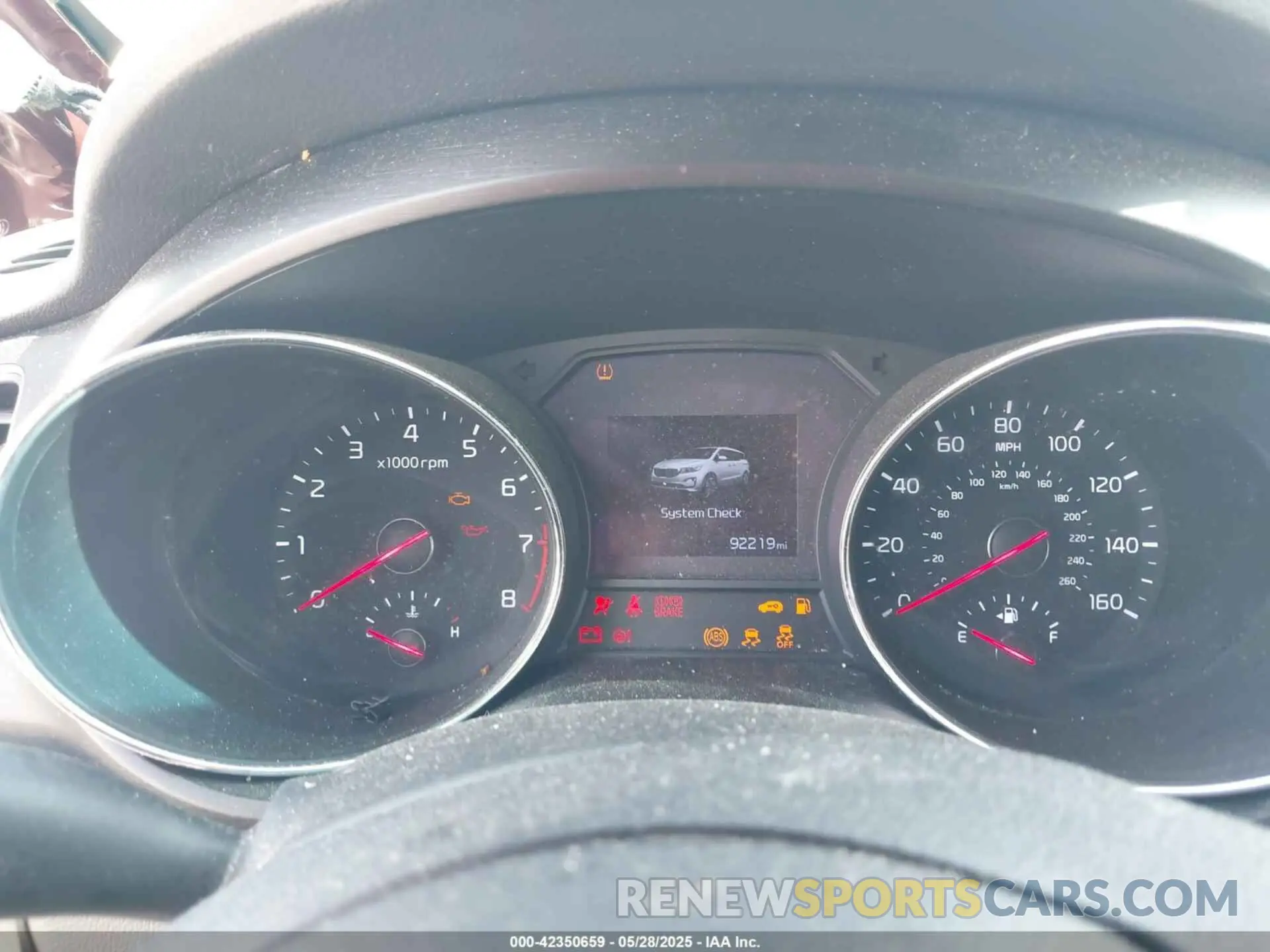 7 fotografías del automóvil dañado KNDMB5C12K6505504 KIA SEDONA 2019