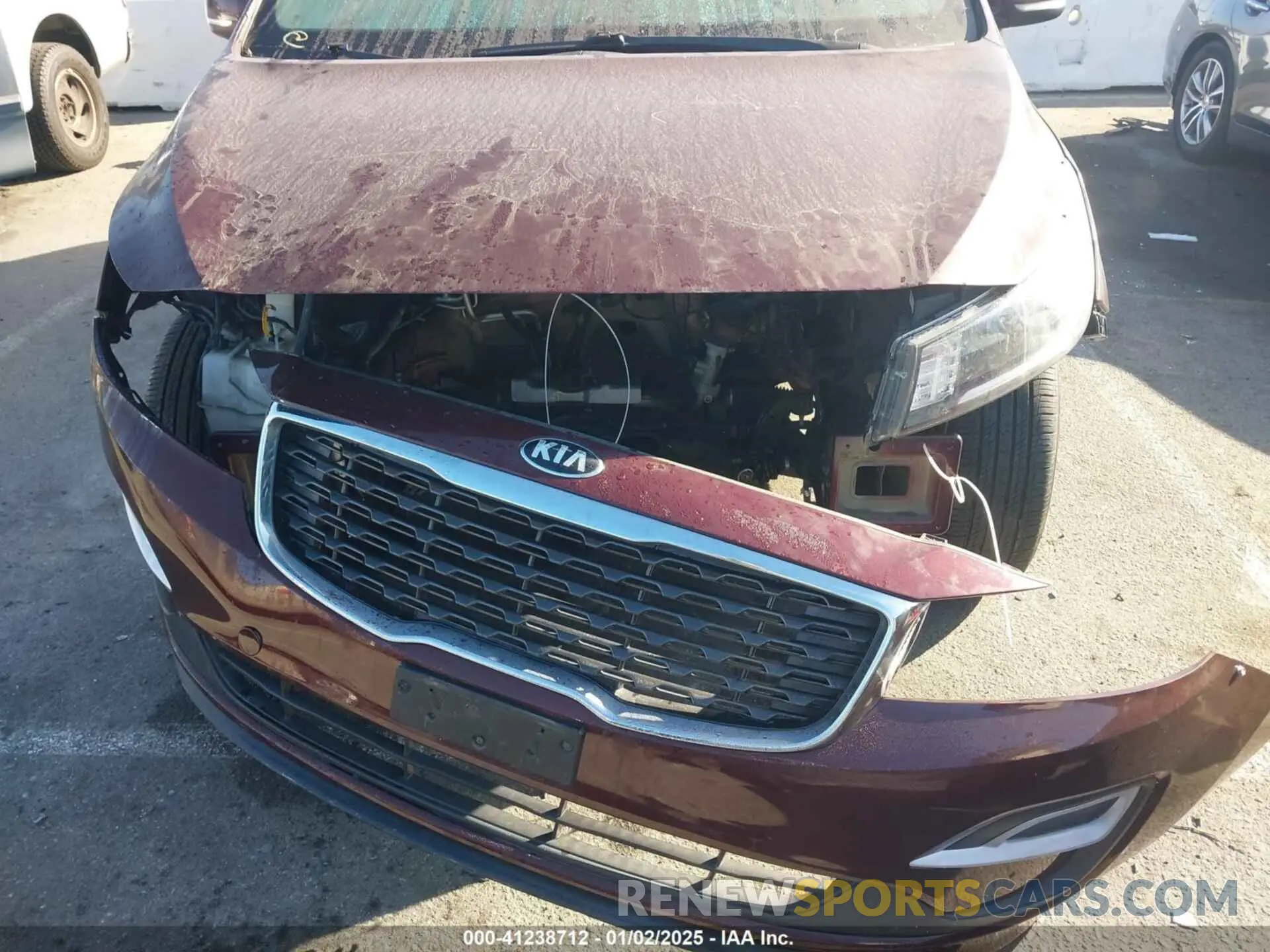 6 fotografías del automóvil dañado KNDMB5C13K6510291 KIA SEDONA 2019