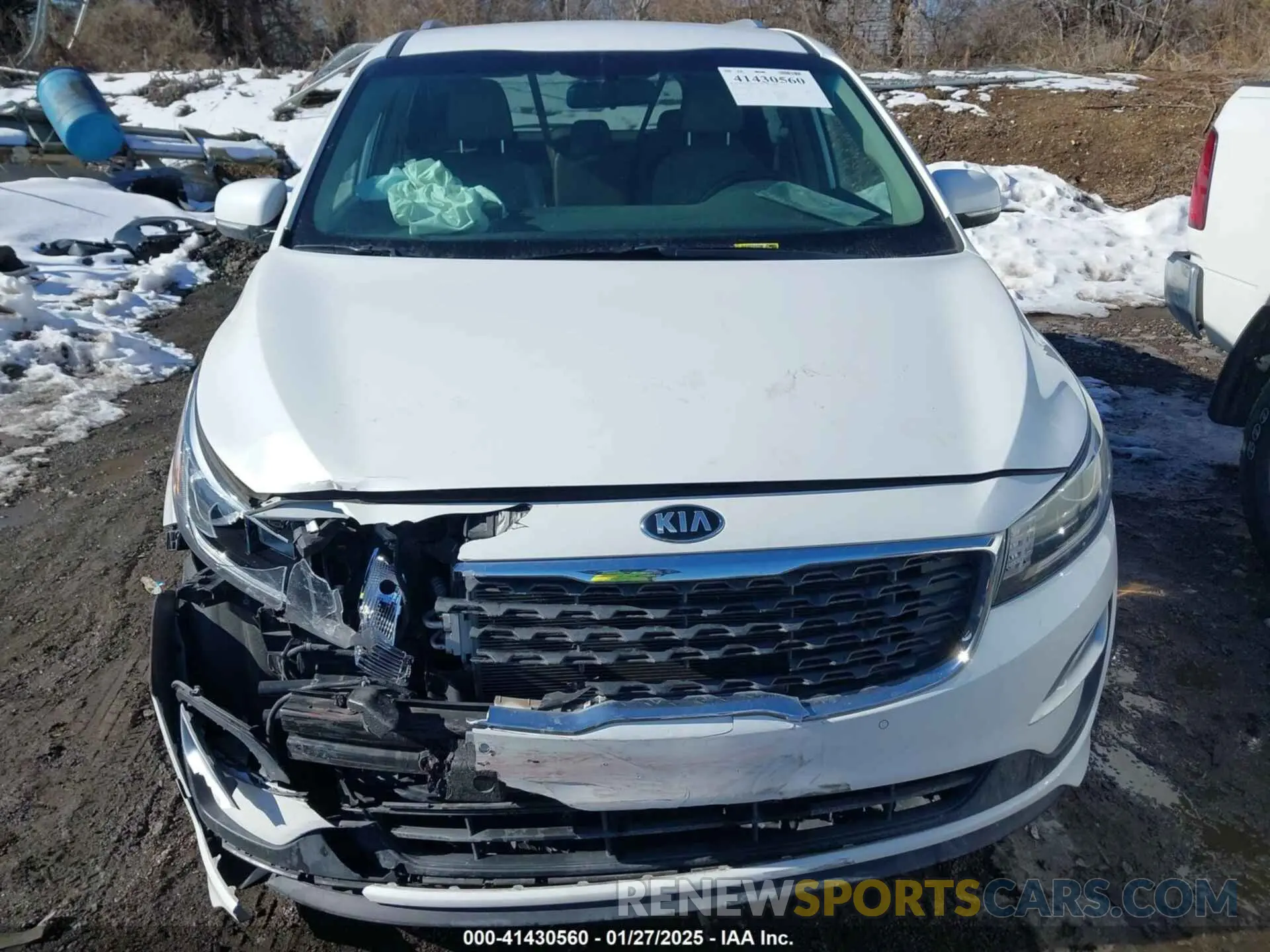 12 fotografías del automóvil dañado KNDMB5C13K6547535 KIA SEDONA 2019