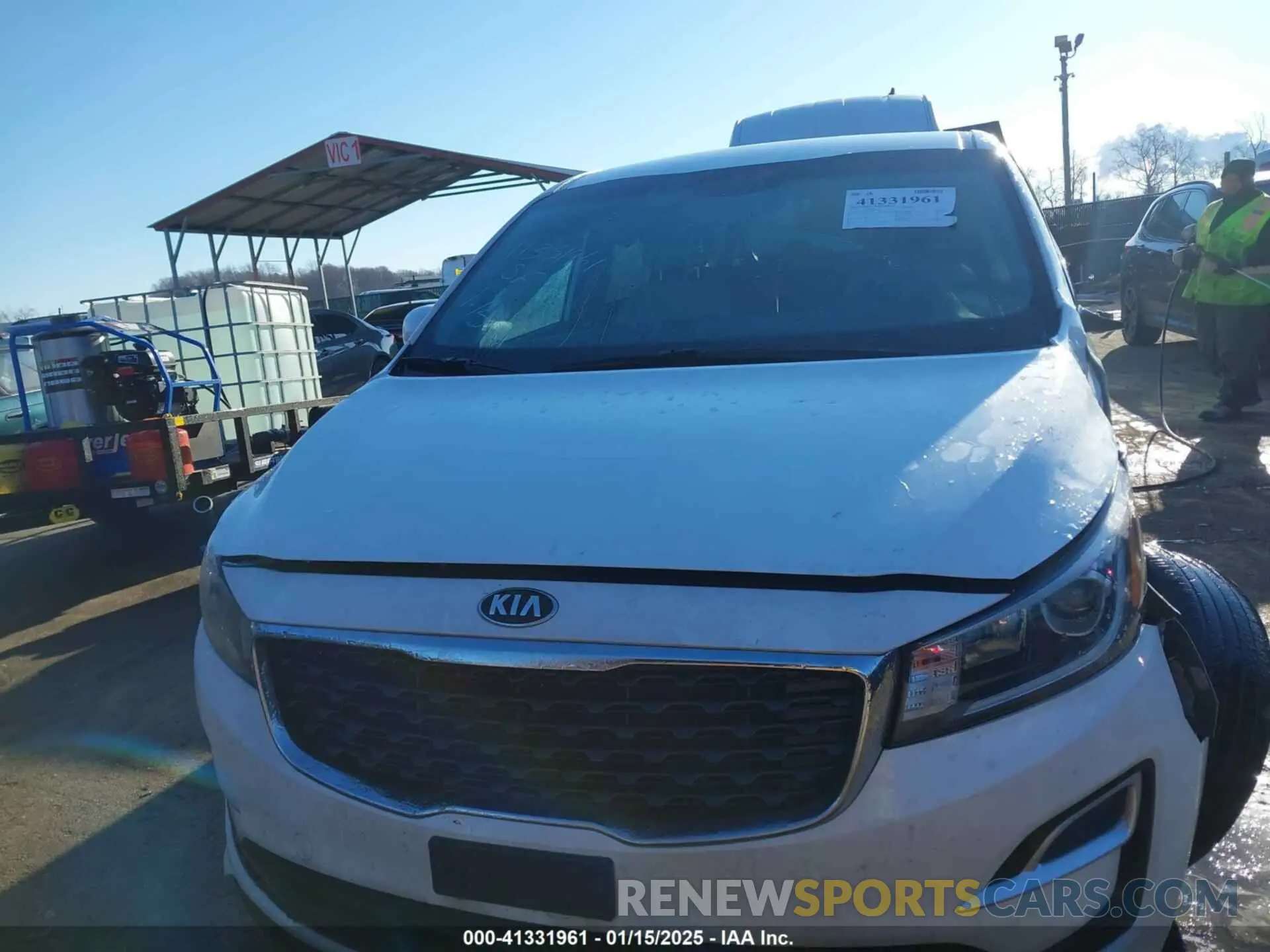 13 fotografías del automóvil dañado KNDMB5C18K6540726 KIA SEDONA 2019