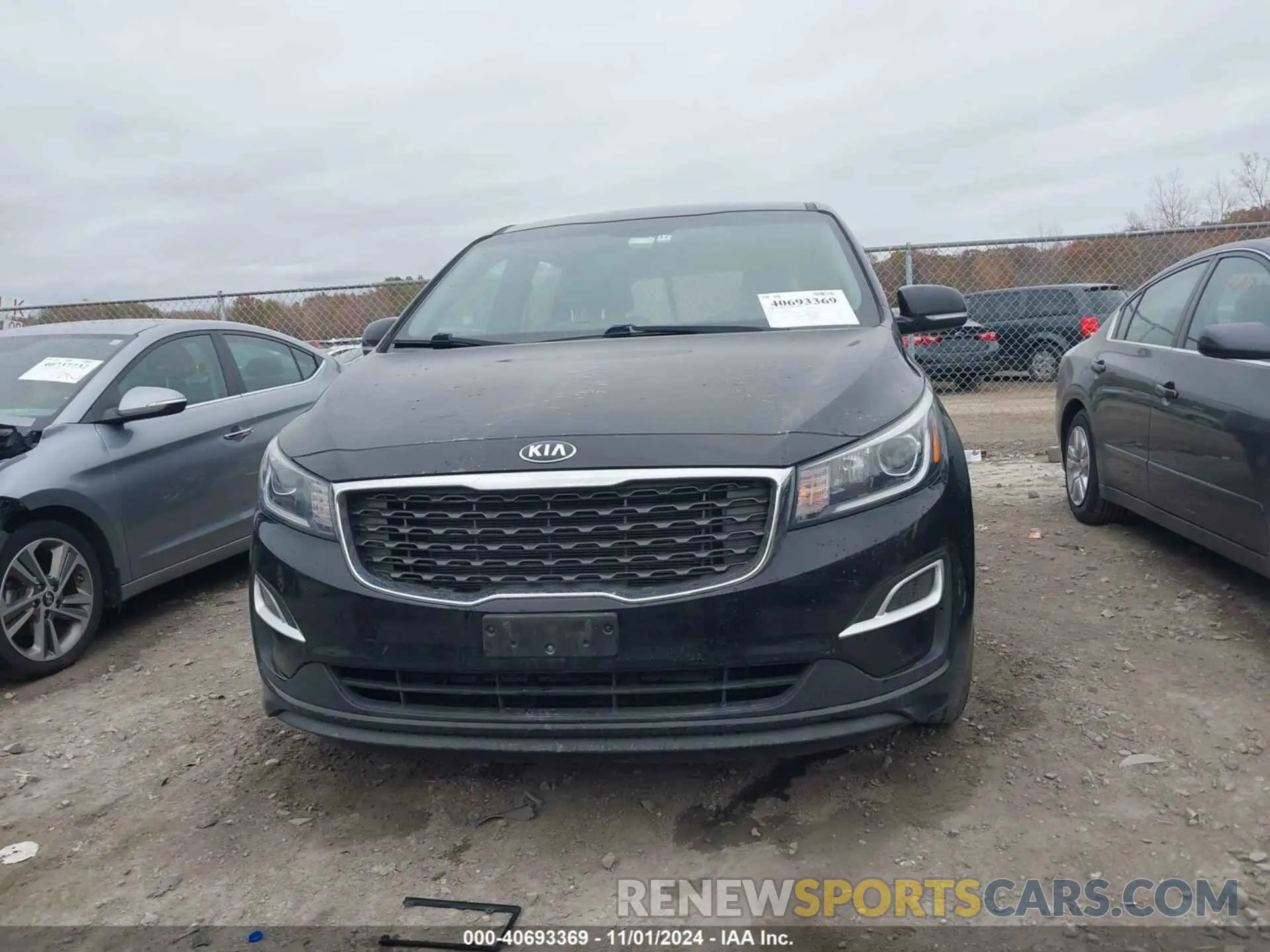 13 fotografías del automóvil dañado KNDMA5C13L6586582 KIA SEDONA 2020