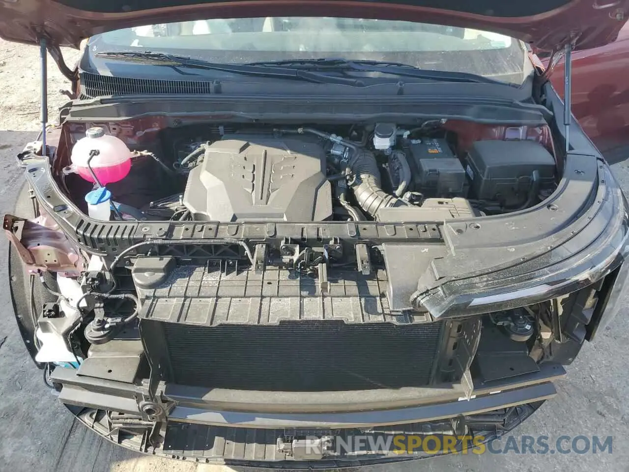 12 fotografías del automóvil dañado KNDNB5K34S6478720 KIA SEDONA 2025