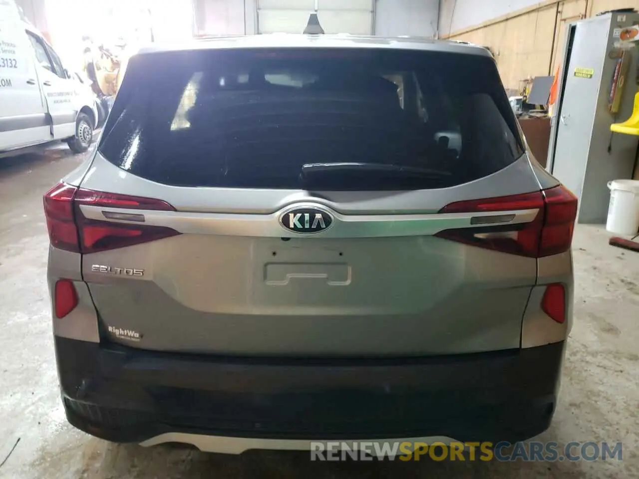 6 fotografías del automóvil dañado KNDEPCAA0M7044622 KIA SELTOS 2021