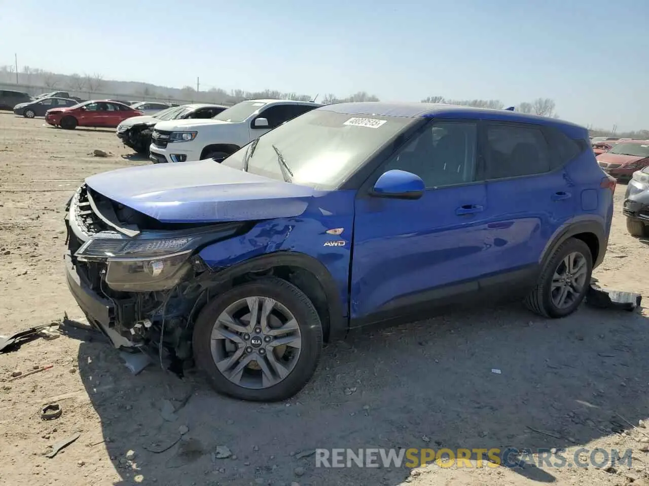 1 fotografías del automóvil dañado KNDEPCAA0M7094016 KIA SELTOS 2021