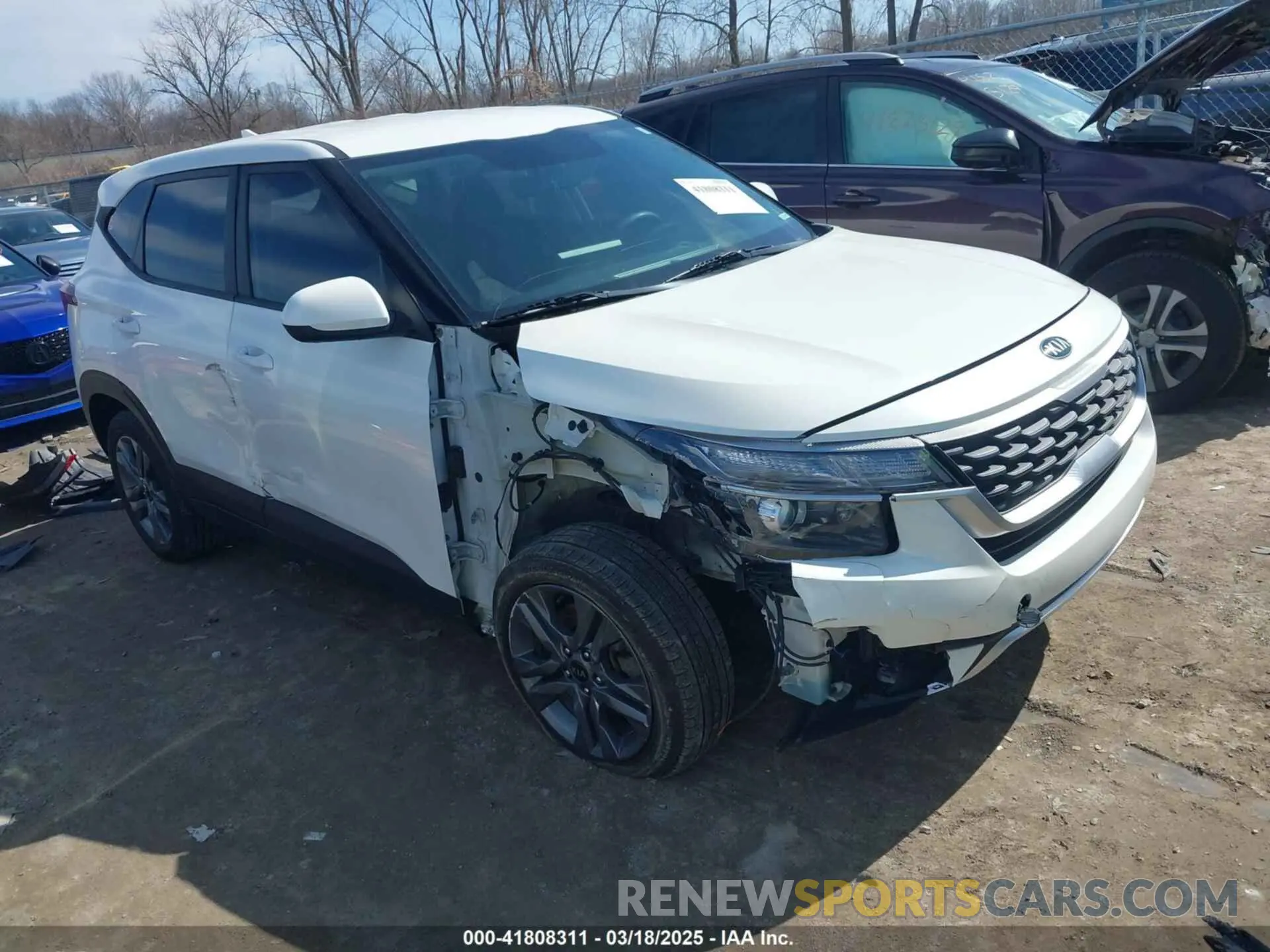 1 fotografías del automóvil dañado KNDEPCAA1M7104780 KIA SELTOS 2021