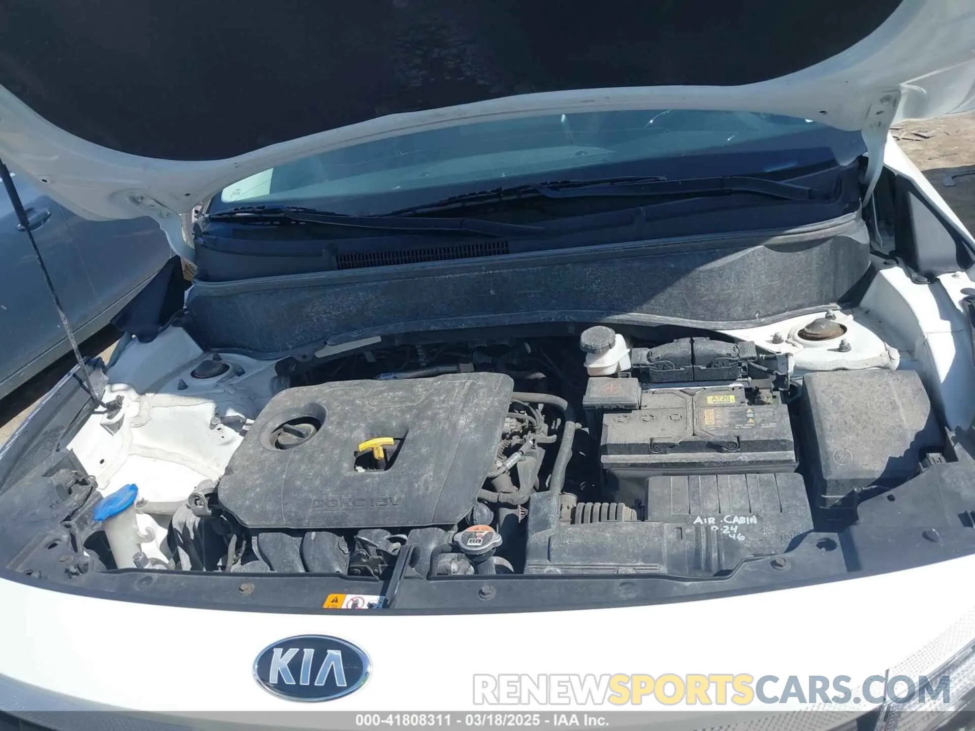 10 fotografías del automóvil dañado KNDEPCAA1M7104780 KIA SELTOS 2021