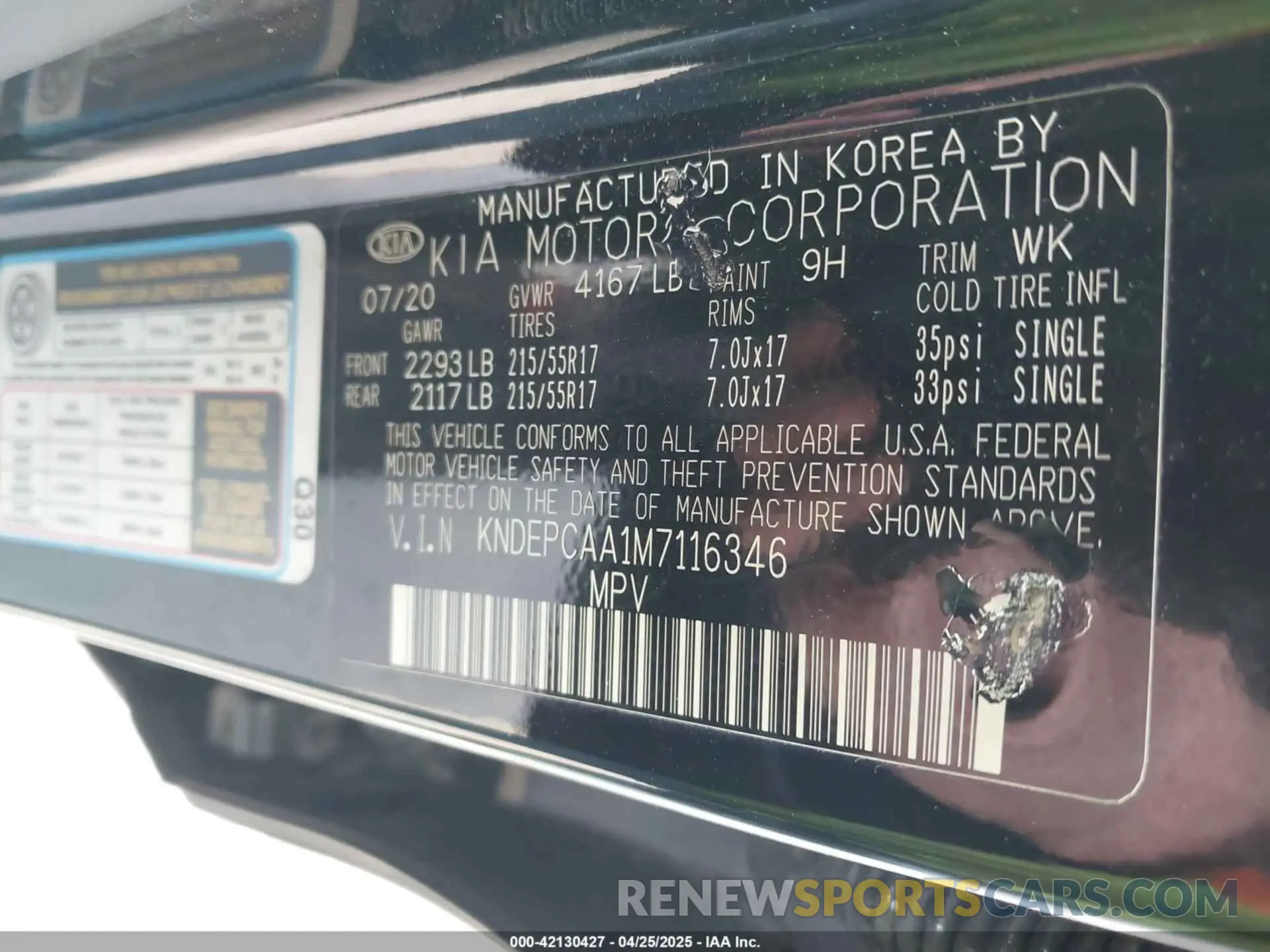9 fotografías del automóvil dañado KNDEPCAA1M7116346 KIA SELTOS 2021