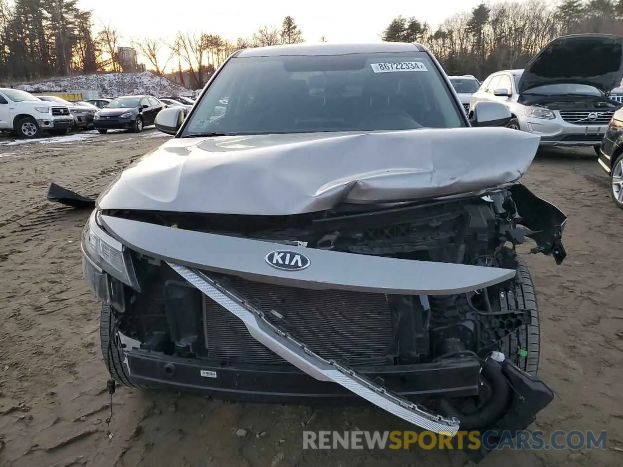 5 fotografías del automóvil dañado KNDEPCAA1M7144535 KIA SELTOS 2021