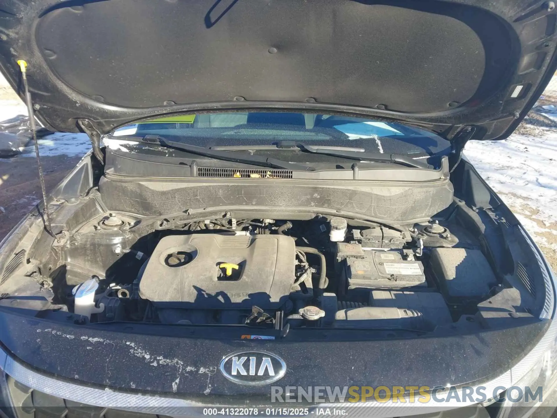 10 fotografías del automóvil dañado KNDEPCAA1M7229729 KIA SELTOS 2021