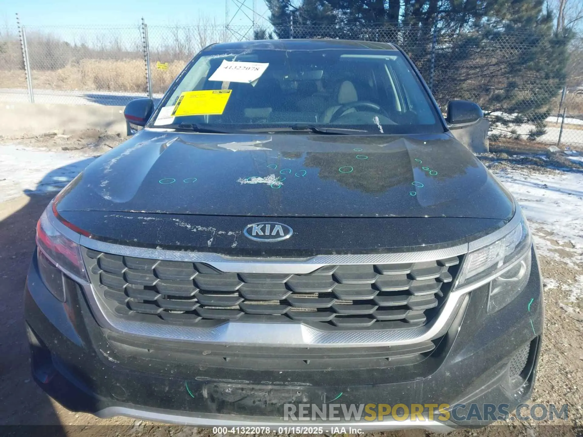 12 fotografías del automóvil dañado KNDEPCAA1M7229729 KIA SELTOS 2021
