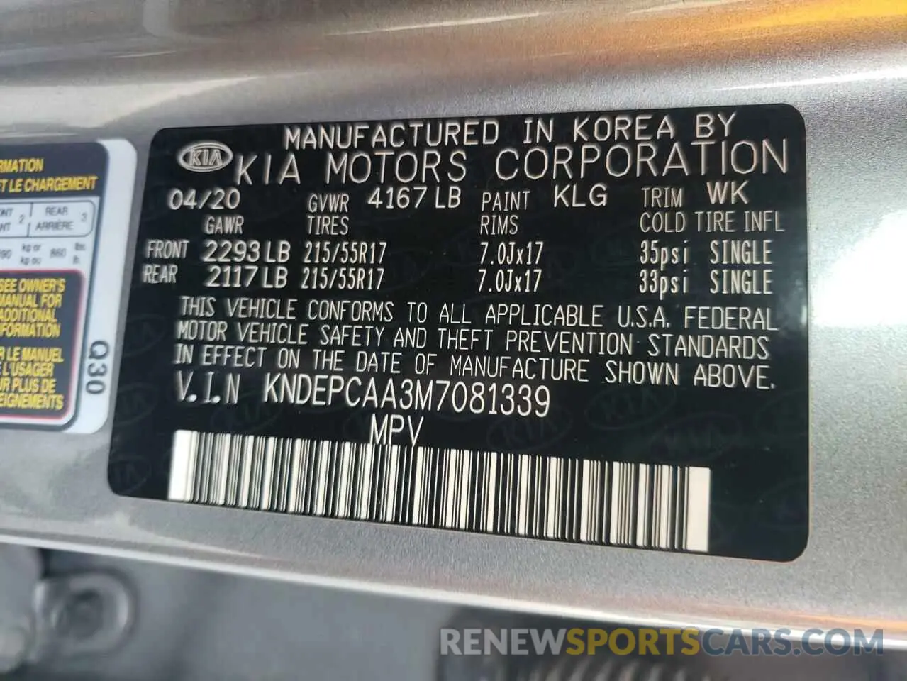 13 fotografías del automóvil dañado KNDEPCAA3M7081339 KIA SELTOS 2021