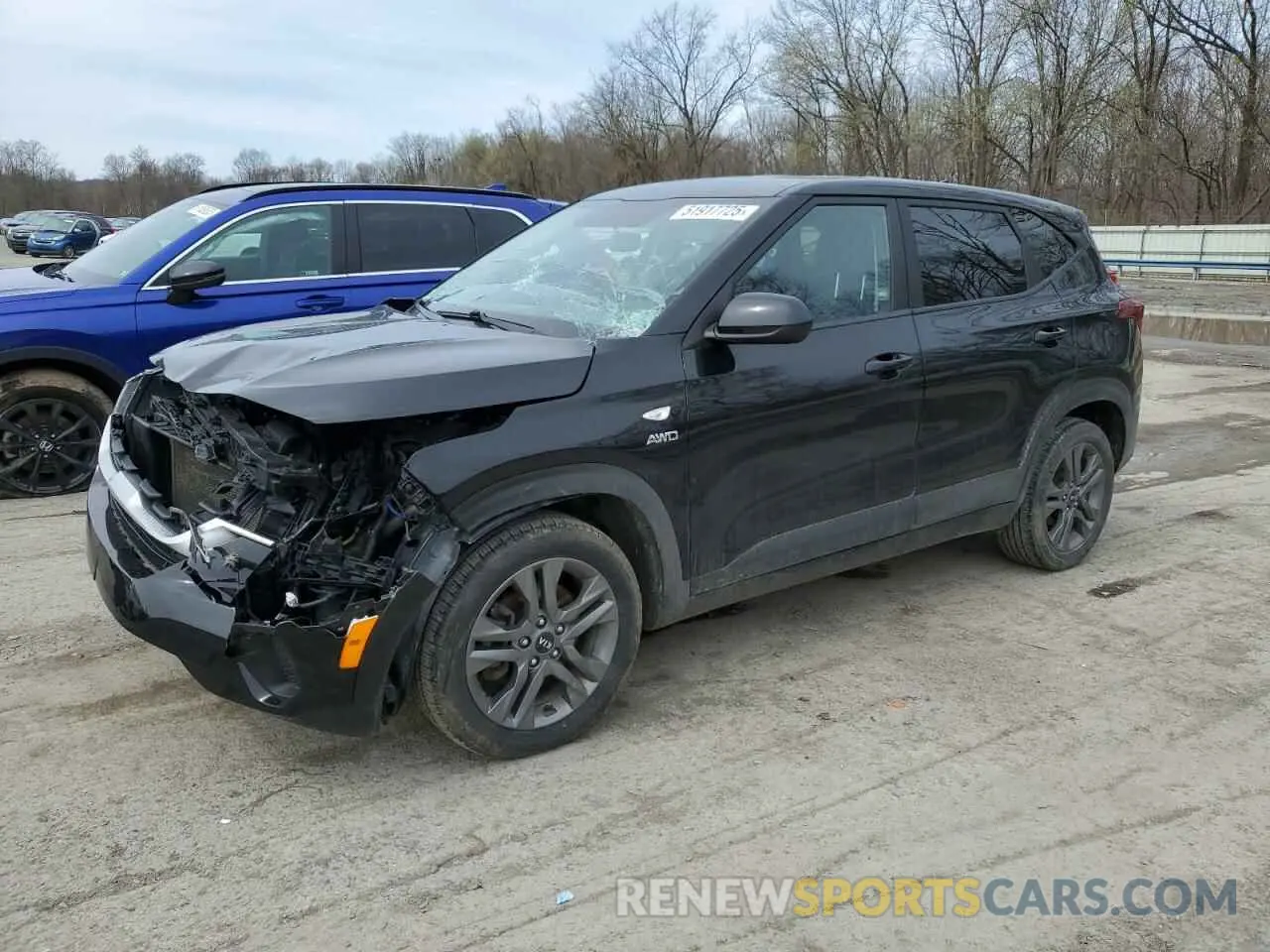 1 fotografías del automóvil dañado KNDEPCAA6M7104905 KIA SELTOS 2021