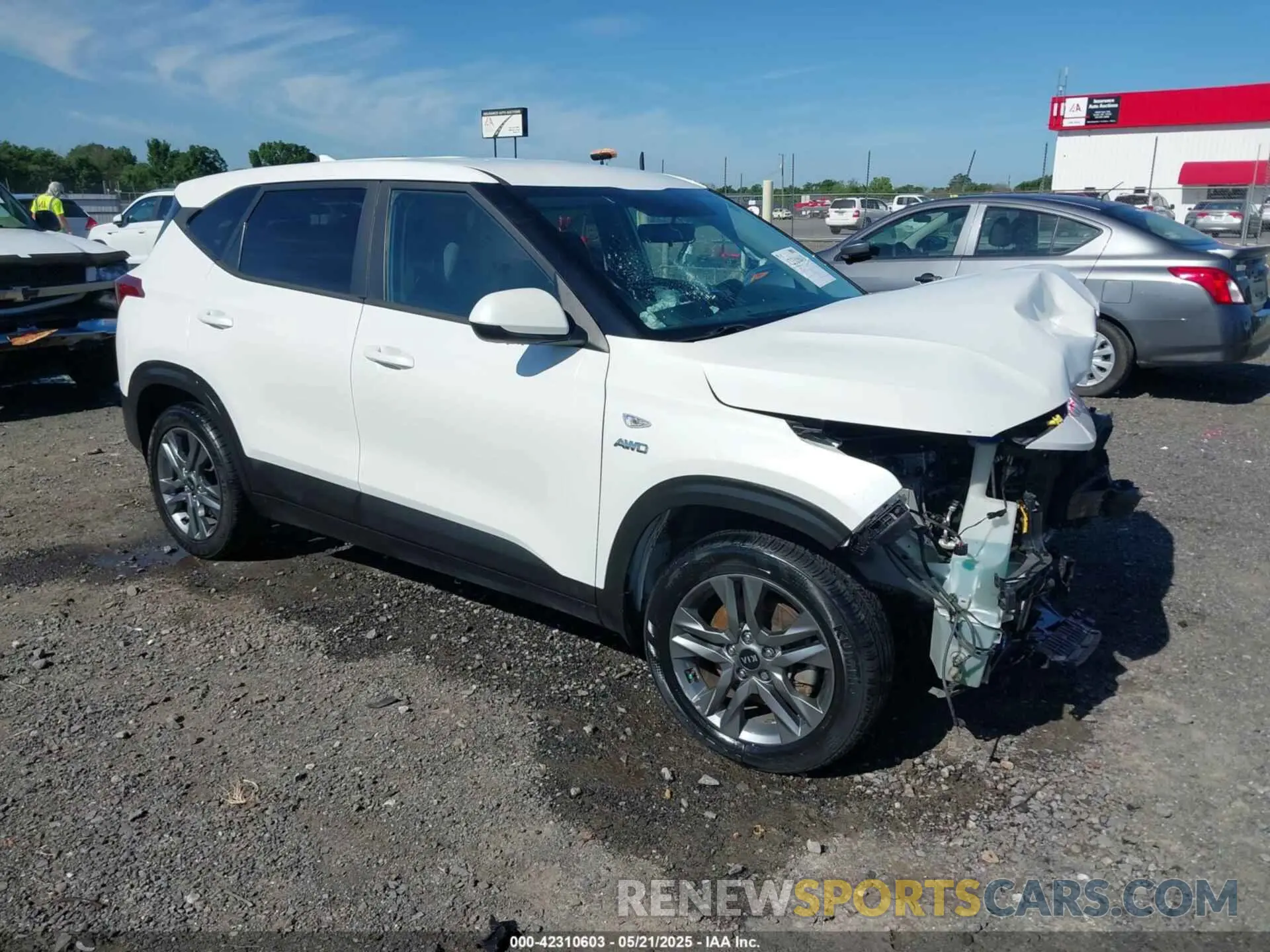 1 fotografías del automóvil dañado KNDEPCAA7M7049168 KIA SELTOS 2021