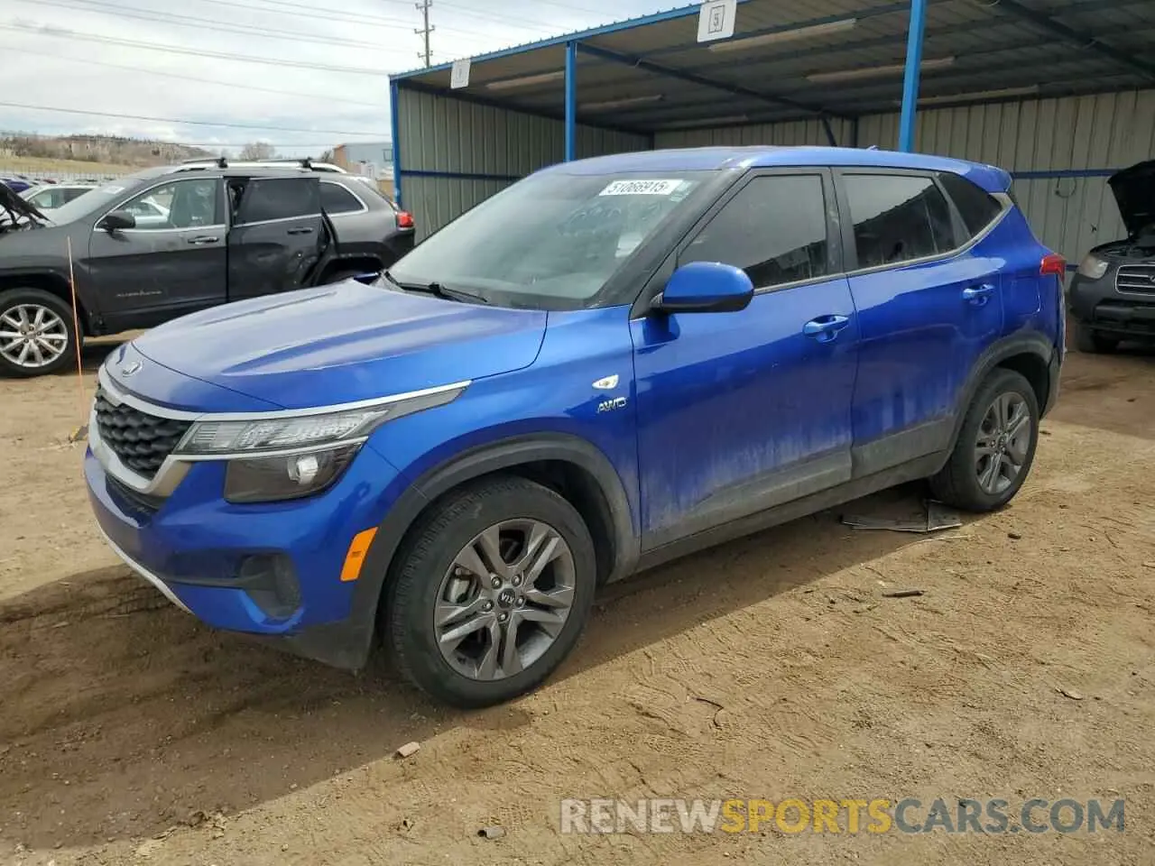 1 fotografías del automóvil dañado KNDEPCAA7M7127237 KIA SELTOS 2021