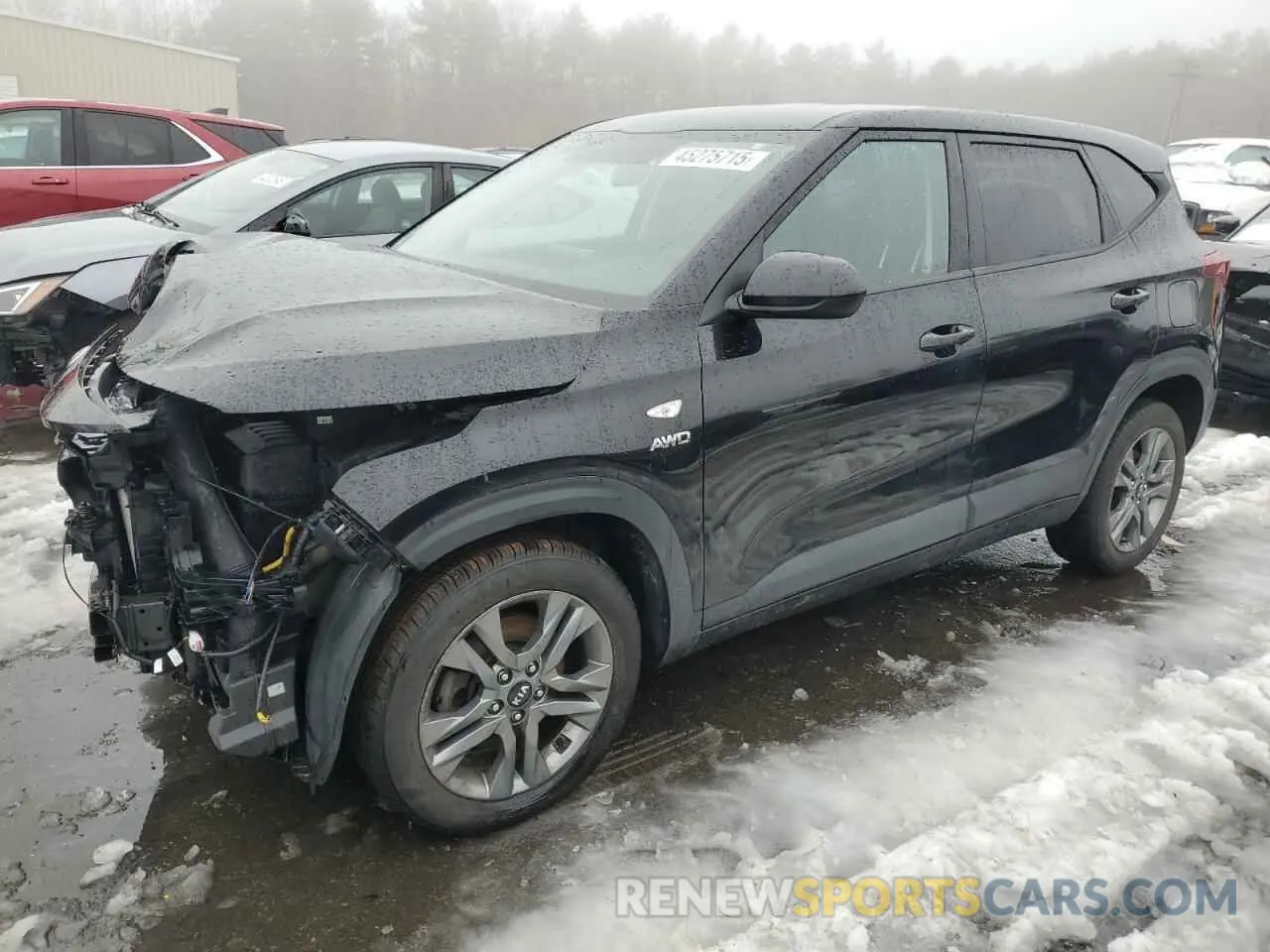 1 fotografías del automóvil dañado KNDEPCAA8M7084818 KIA SELTOS 2021