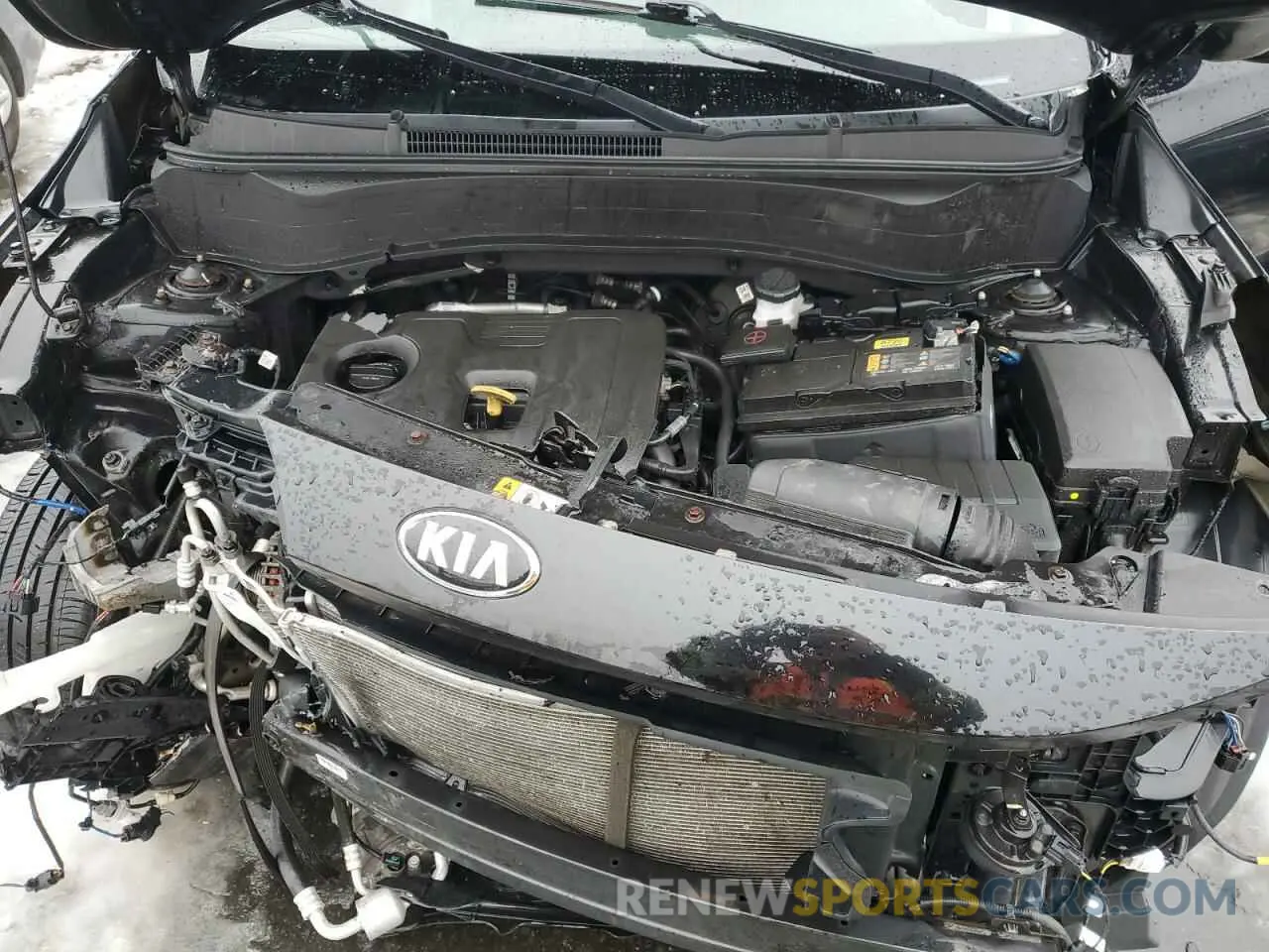 12 fotografías del automóvil dañado KNDEPCAA8M7084818 KIA SELTOS 2021