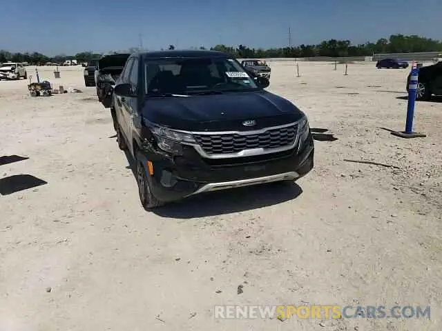 12 fotografías del automóvil dañado KNDEPCAA8M7095138 KIA SELTOS 2021