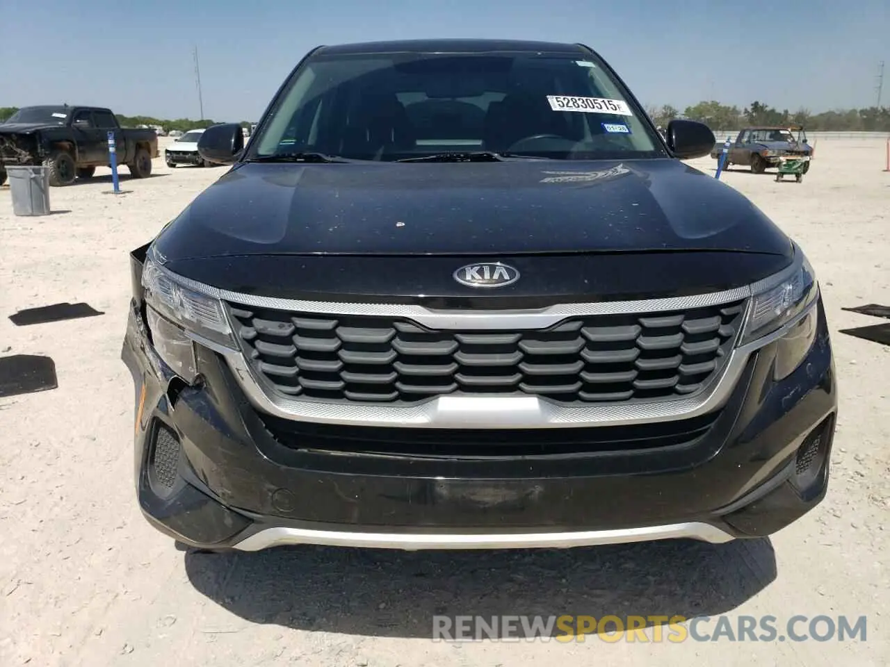 5 fotografías del automóvil dañado KNDEPCAA8M7095138 KIA SELTOS 2021