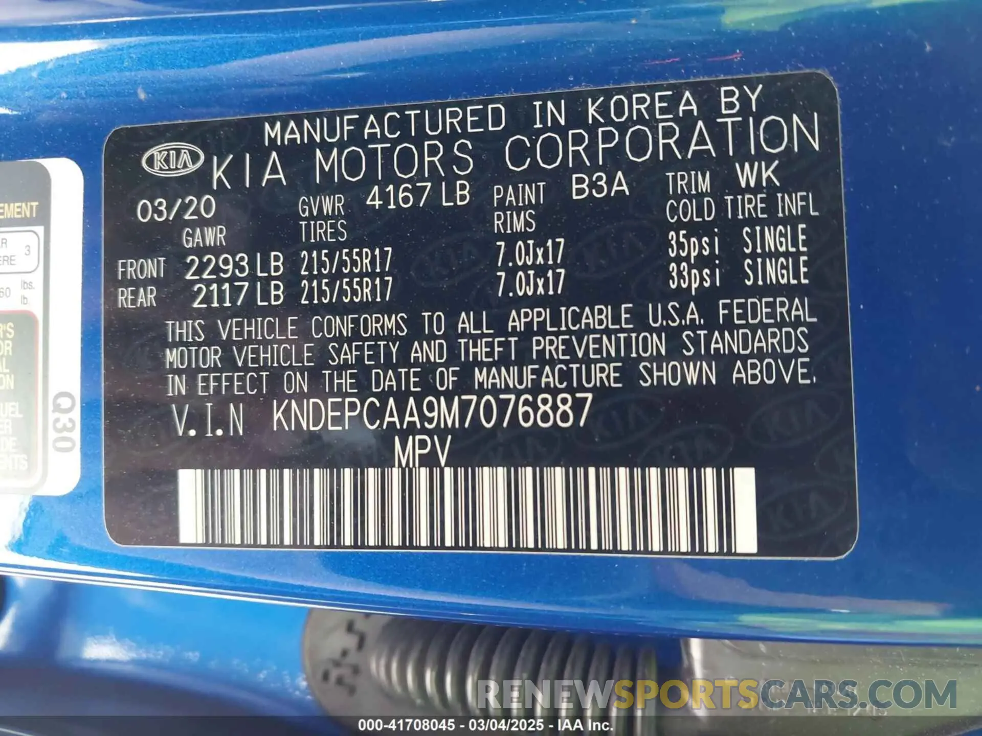 9 fotografías del automóvil dañado KNDEPCAA9M7076887 KIA SELTOS 2021