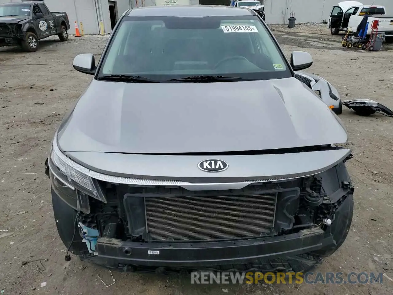 5 fotografías del automóvil dañado KNDEPCAAXM7092614 KIA SELTOS 2021