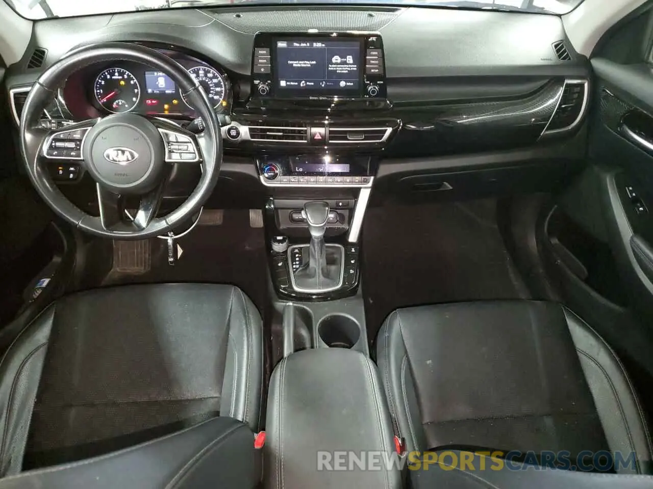8 fotografías del automóvil dañado KNDERCAA4M7119123 KIA SELTOS 2021