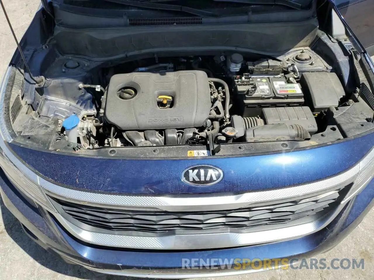 12 fotografías del automóvil dañado KNDERCAA6M7158246 KIA SELTOS 2021