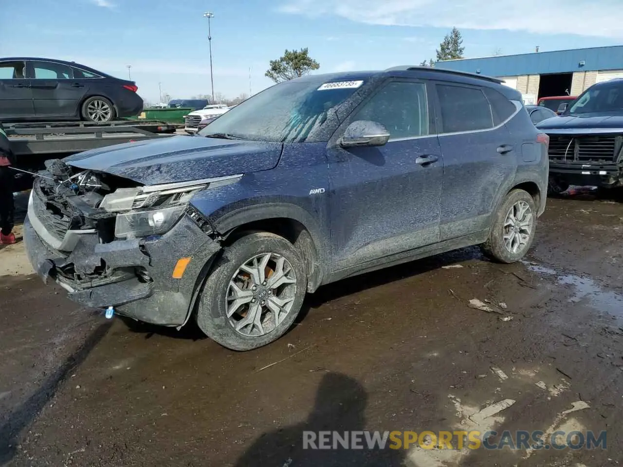 1 fotografías del automóvil dañado KNDERCAA7M7164752 KIA SELTOS 2021