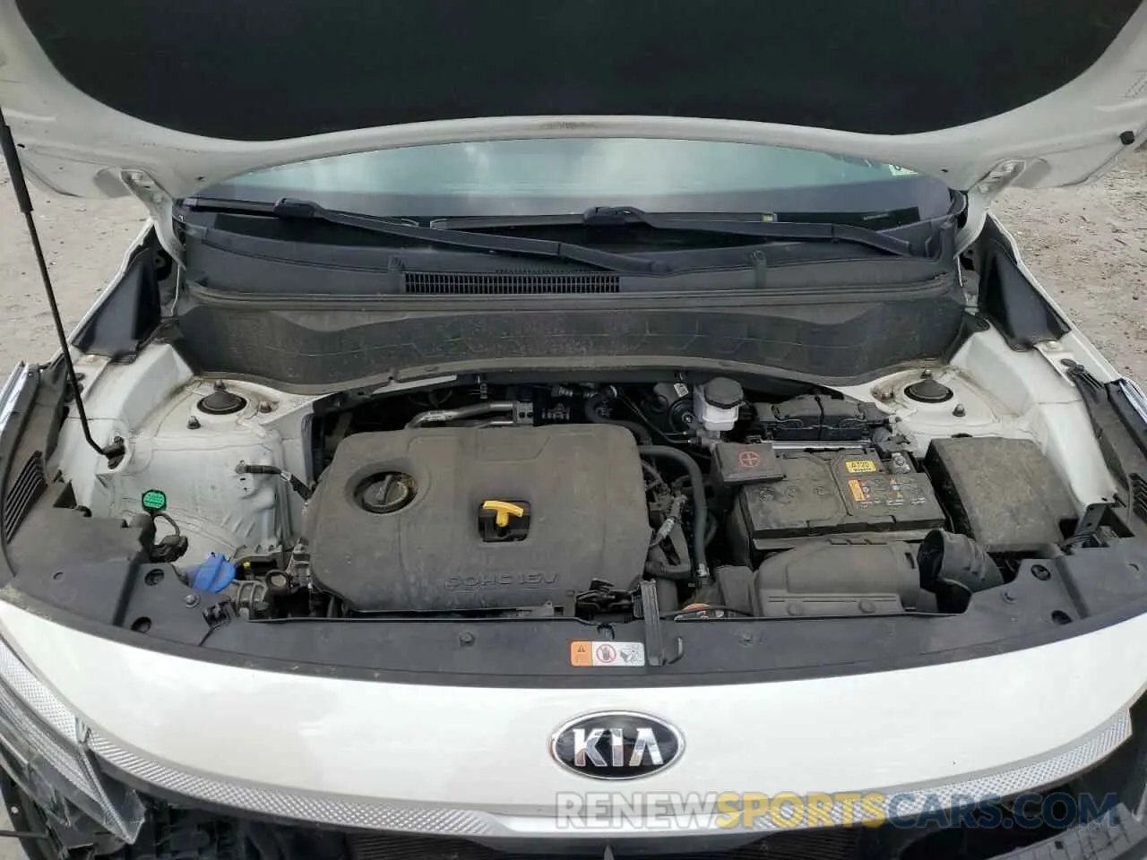 14 fotografías del automóvil dañado KNDERCAA8M7101935 KIA SELTOS 2021