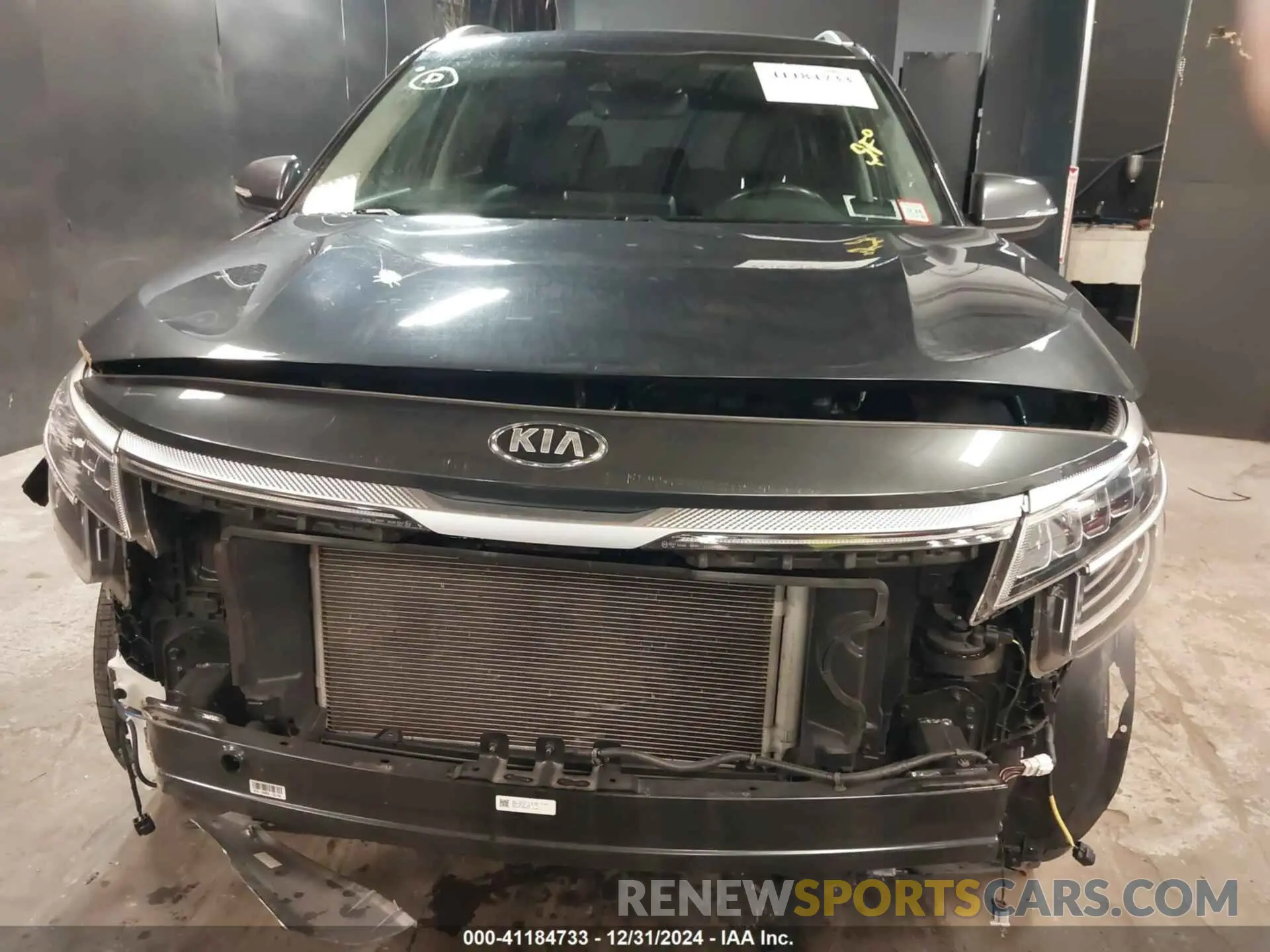 6 fotografías del automóvil dañado KNDETCA22M7152227 KIA SELTOS 2021