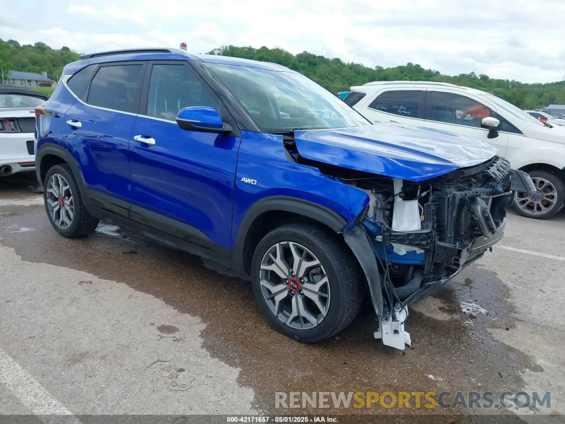 1 fotografías del automóvil dañado KNDETCA22M7173899 KIA SELTOS 2021