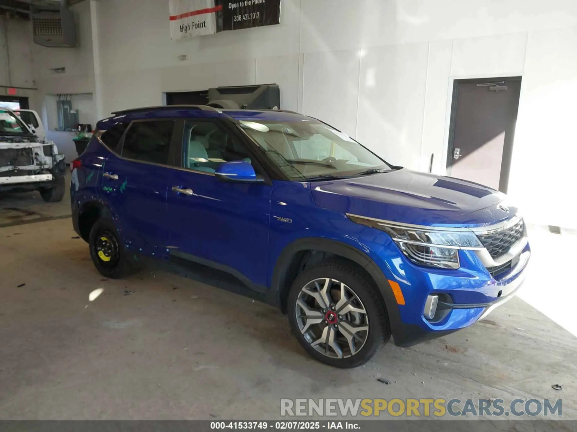 1 fotografías del automóvil dañado KNDETCA28M7154385 KIA SELTOS 2021