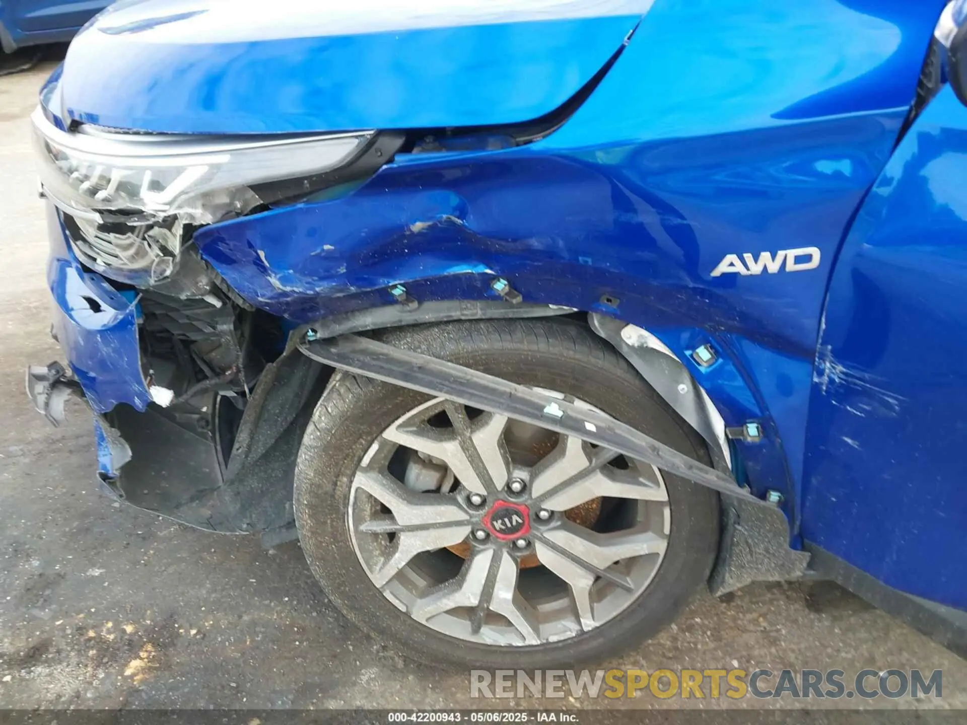 6 fotografías del automóvil dañado KNDETCA29M7083021 KIA SELTOS 2021