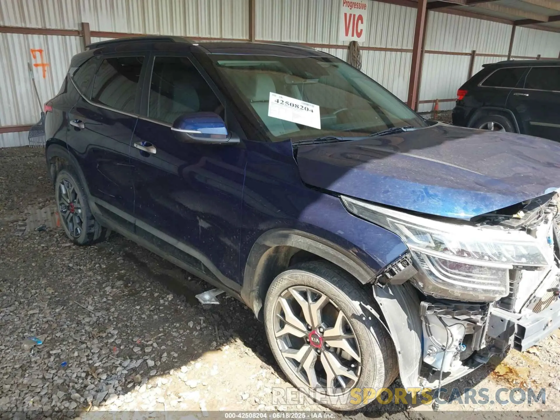 1 fotografías del automóvil dañado KNDETCA2XM7099129 KIA SELTOS 2021