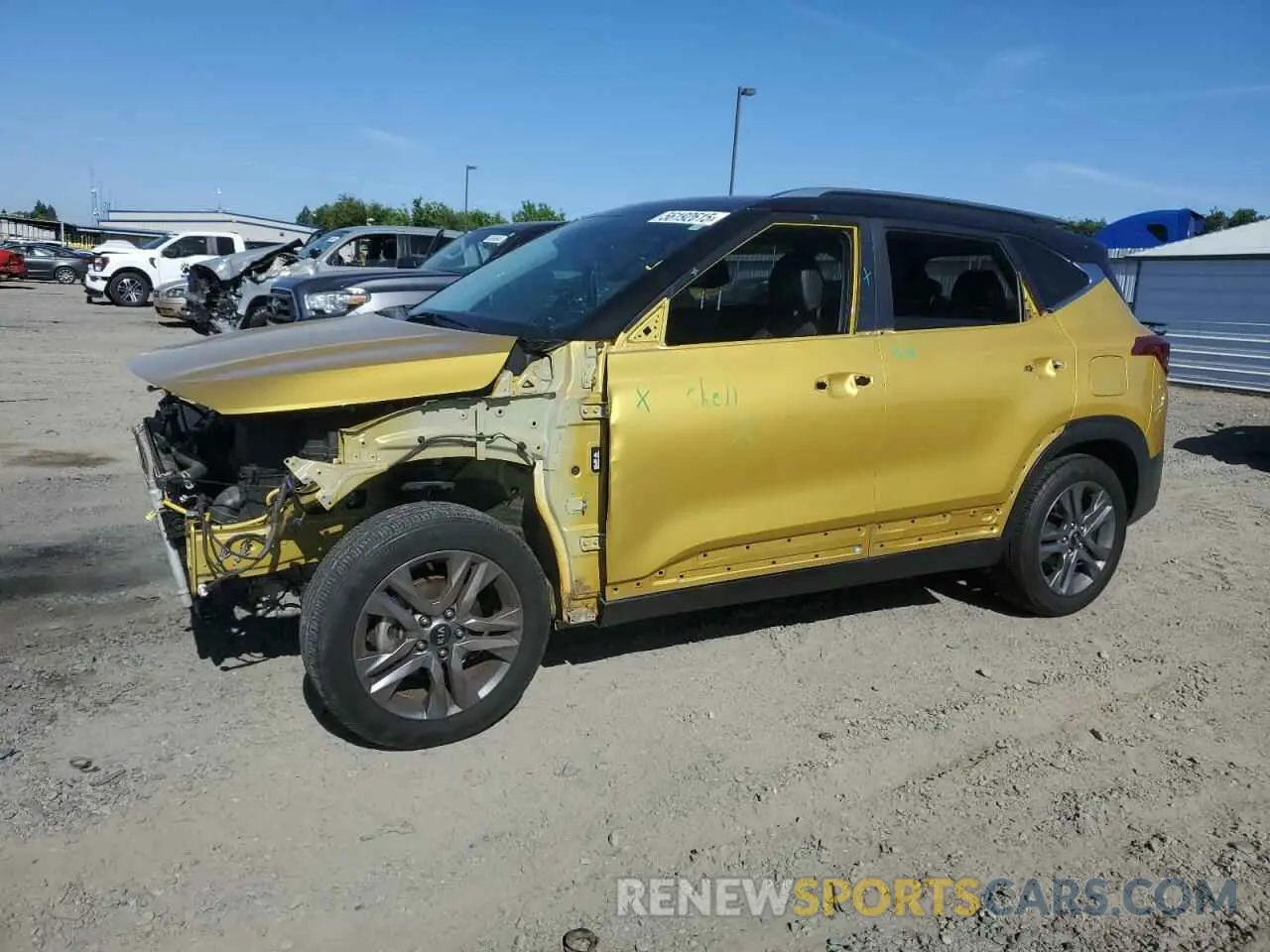 1 fotografías del automóvil dañado KNDEU2AA3M7125519 KIA SELTOS 2021