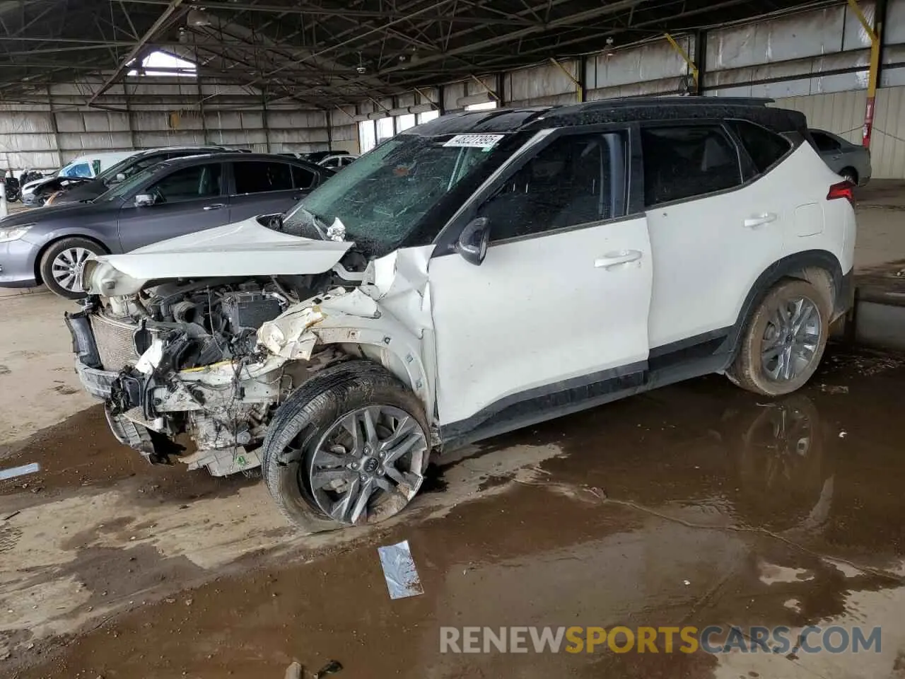 1 fotografías del automóvil dañado KNDEU2AA6M7099112 KIA SELTOS 2021