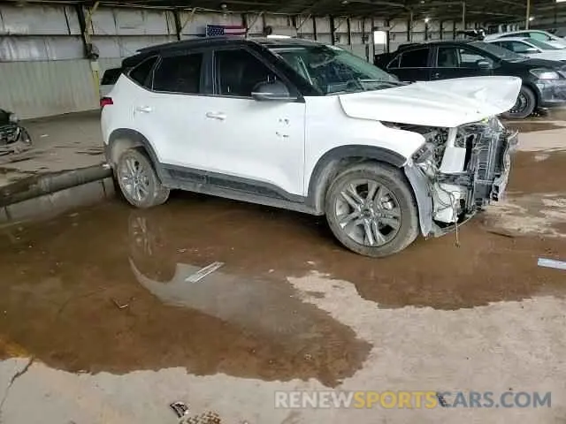 10 fotografías del automóvil dañado KNDEU2AA6M7099112 KIA SELTOS 2021