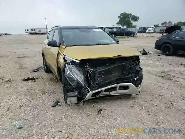 14 fotografías del automóvil dañado KNDEU2AA8M7151033 KIA SELTOS 2021