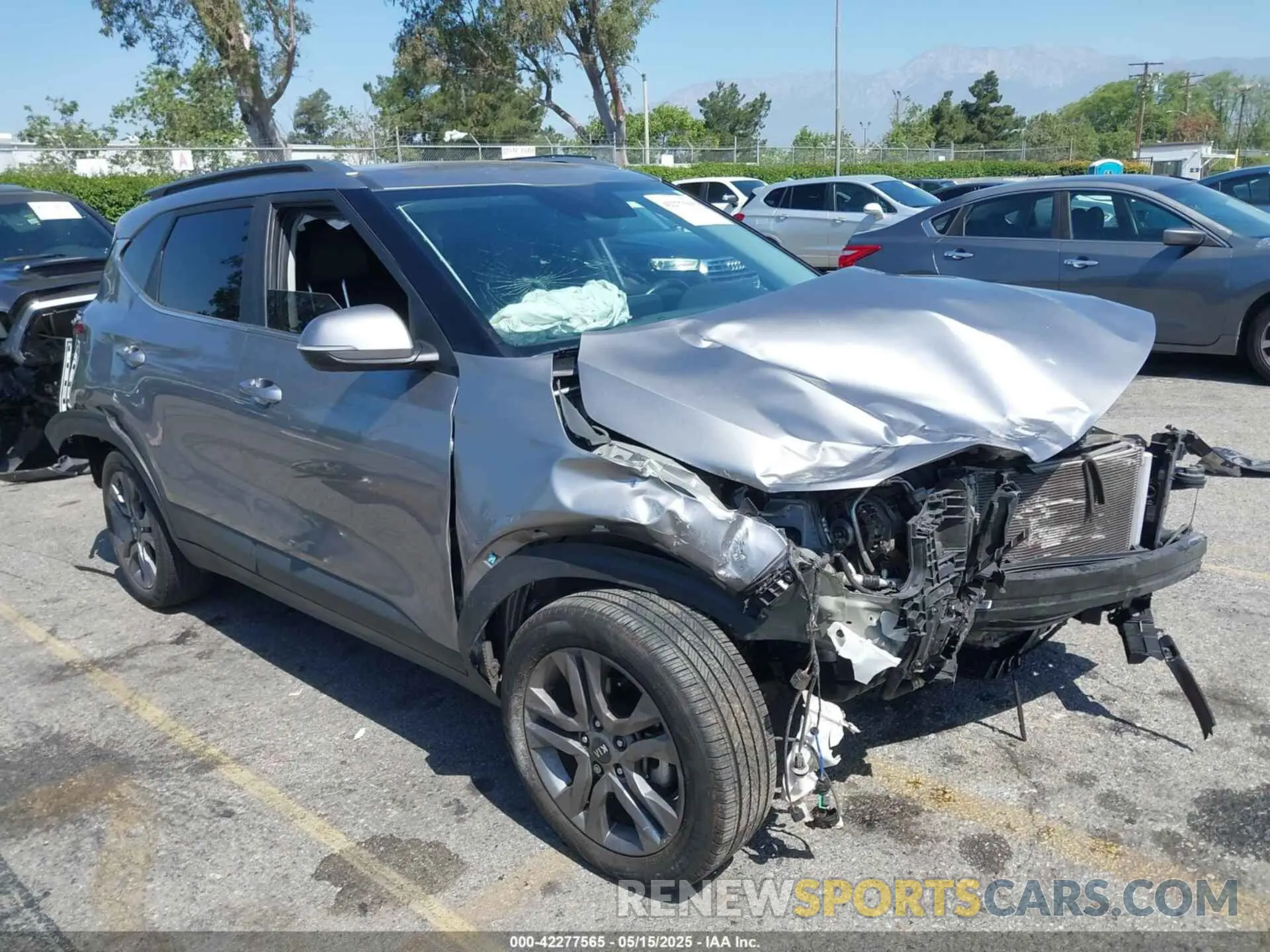 1 fotografías del automóvil dañado KNDEU2AA8M7225051 KIA SELTOS 2021