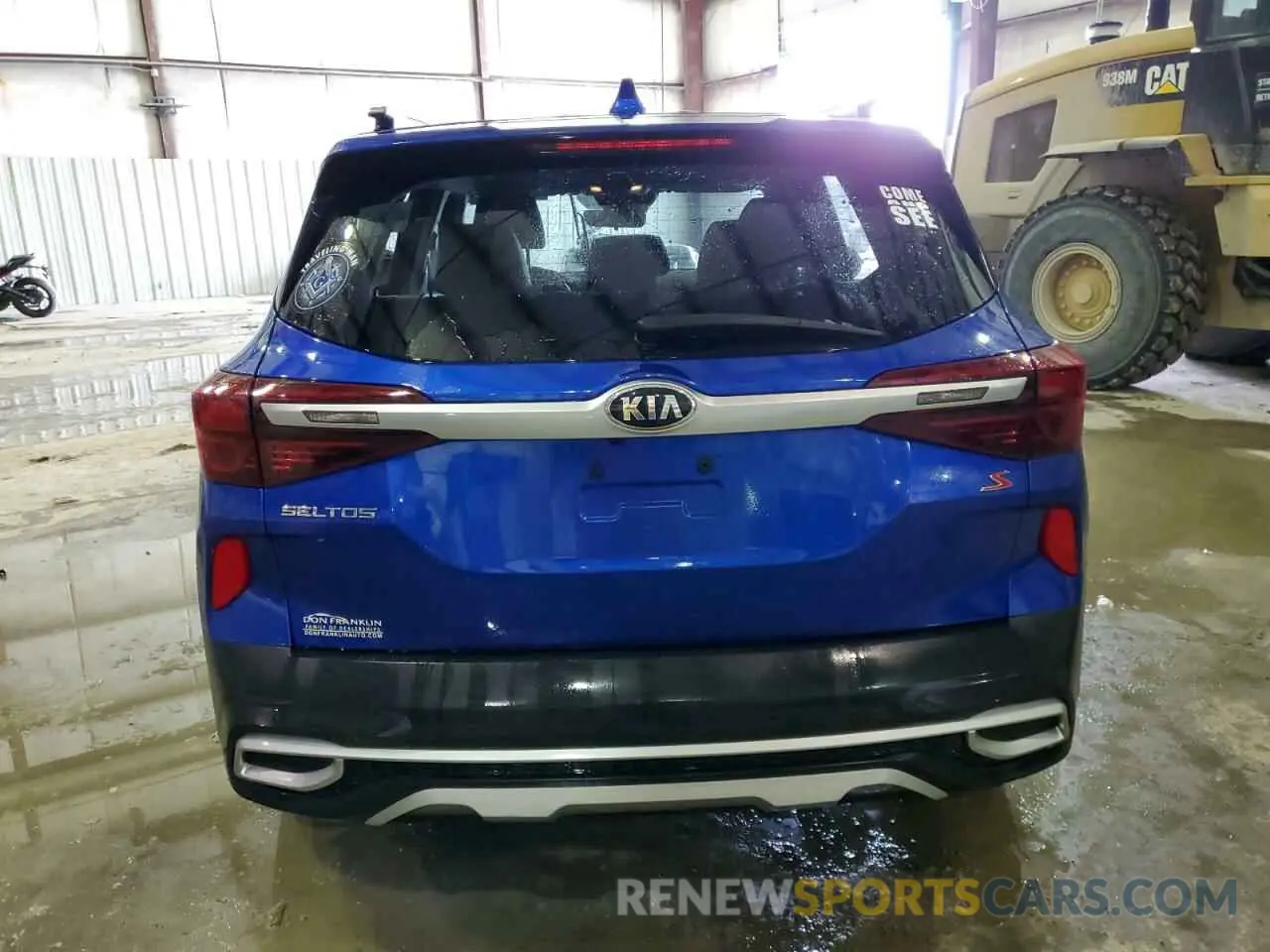 6 fotografías del automóvil dañado KNDEU2AAXM7106160 KIA SELTOS 2021