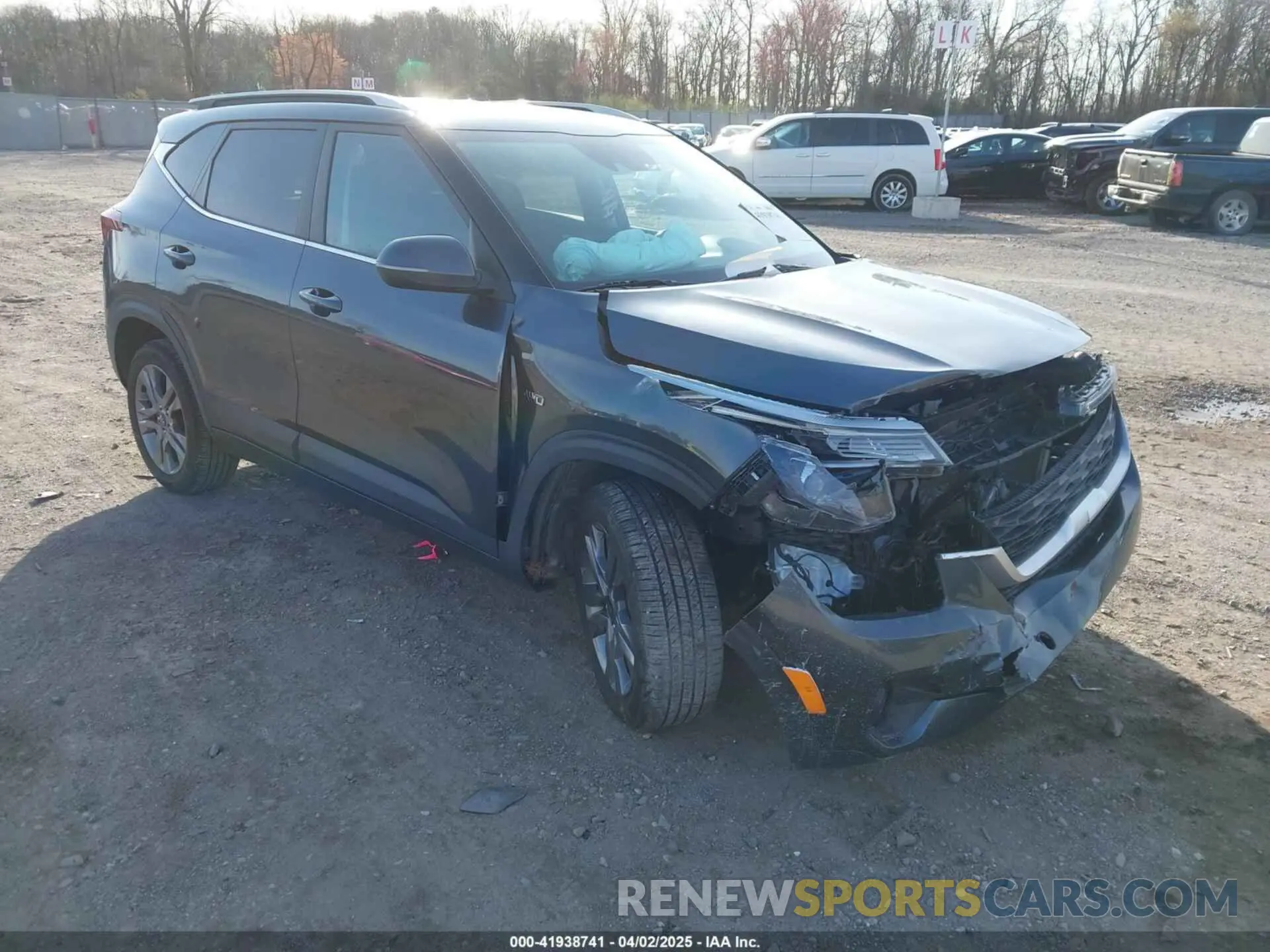 1 fotografías del automóvil dañado KNDEUCAA2M7096049 KIA SELTOS 2021