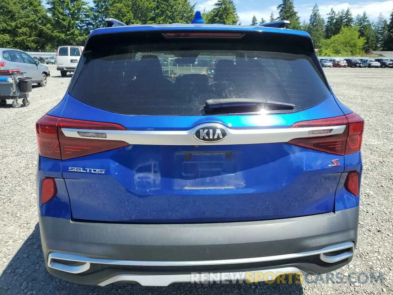 6 fotografías del automóvil dañado KNDEUCAA2M7156458 KIA SELTOS 2021