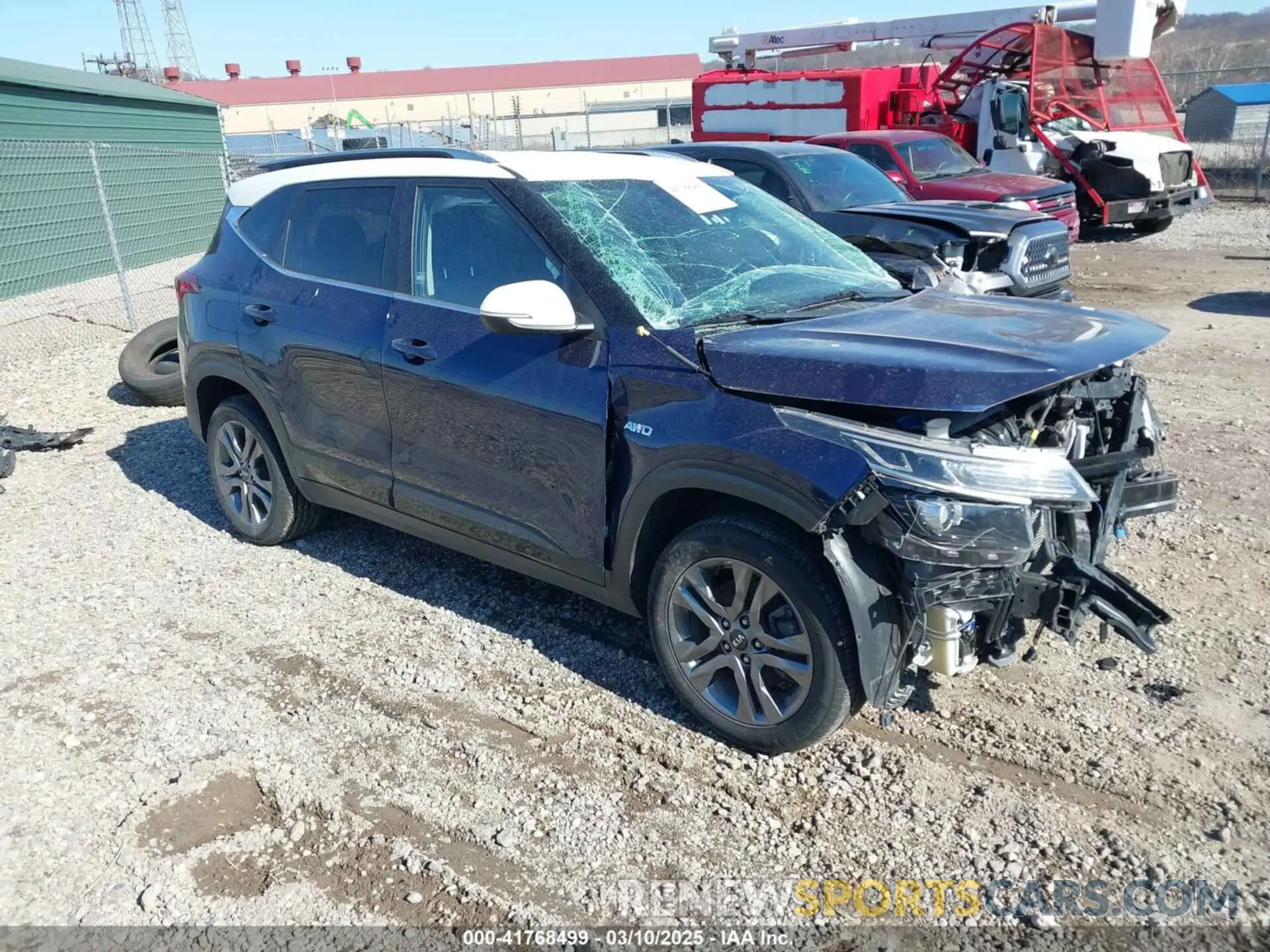 1 fotografías del automóvil dañado KNDEUCAA2M7198290 KIA SELTOS 2021