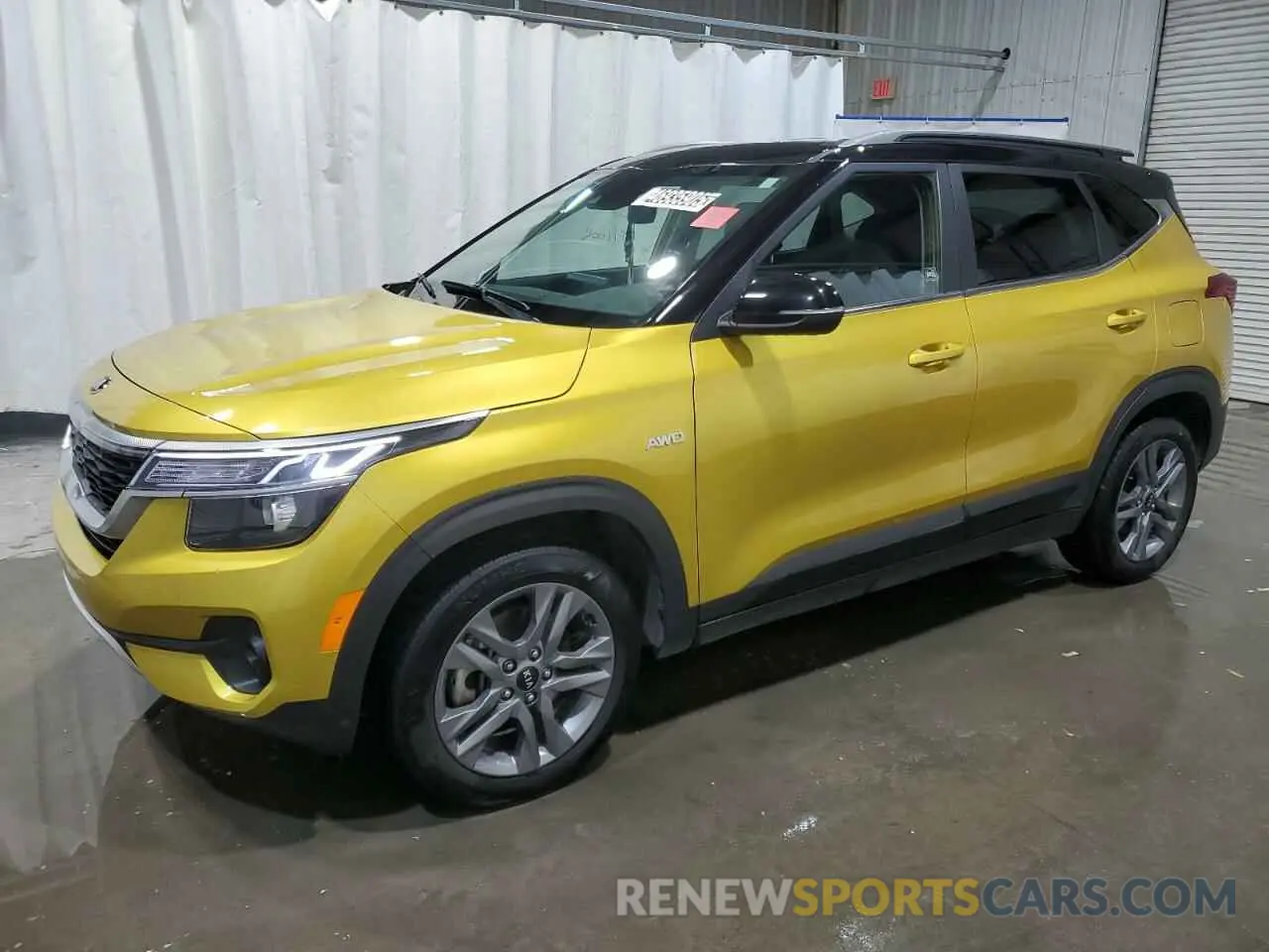 1 fotografías del automóvil dañado KNDEUCAA4M7223027 KIA SELTOS 2021