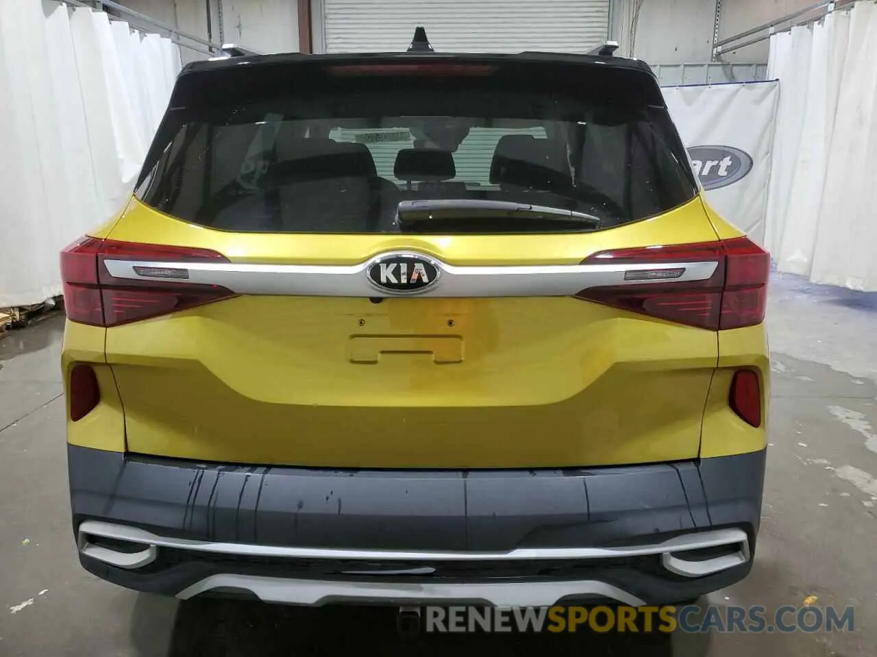 6 fotografías del automóvil dañado KNDEUCAA4M7223027 KIA SELTOS 2021
