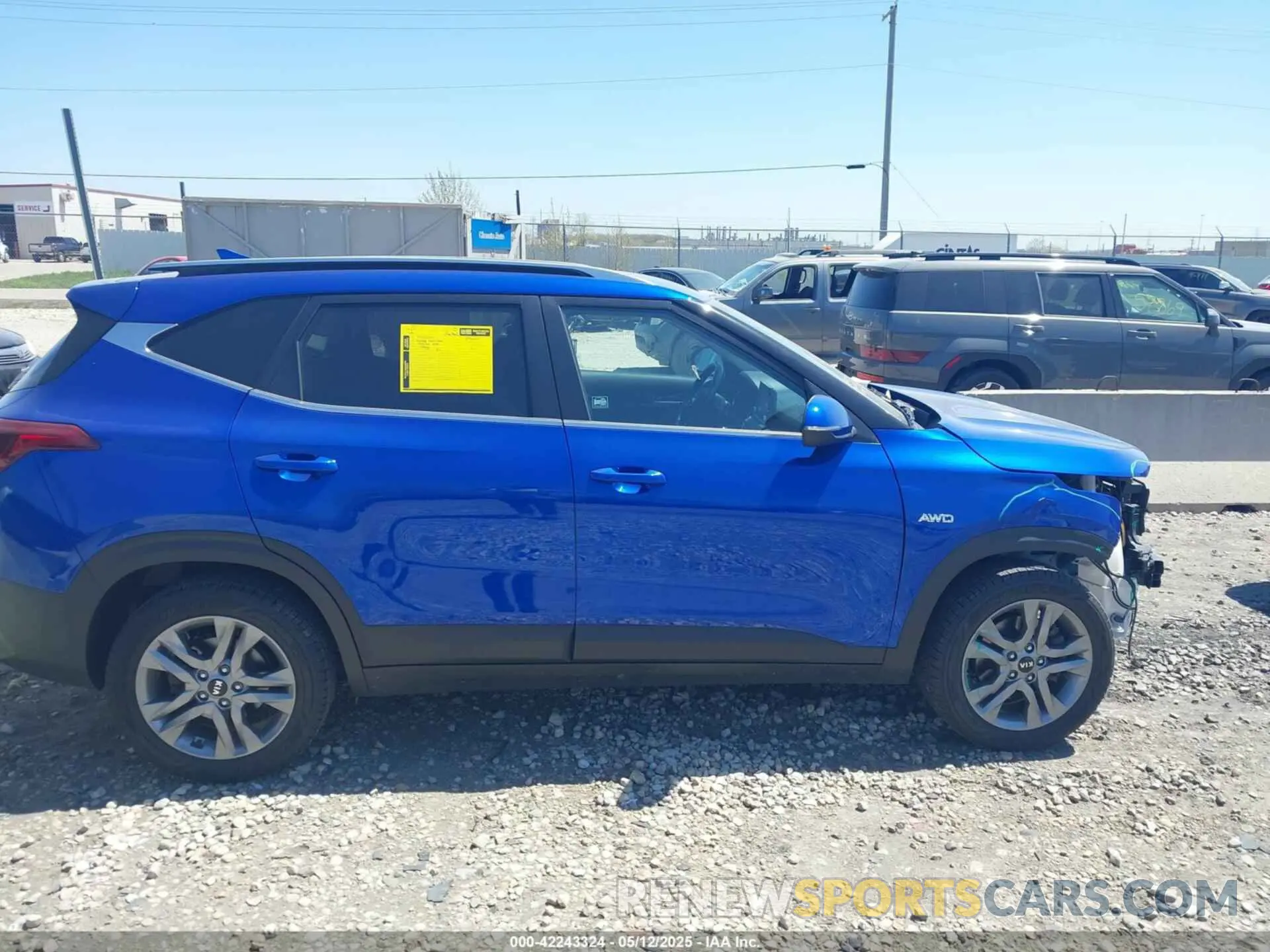 13 fotografías del automóvil dañado KNDEUCAA5M7099933 KIA SELTOS 2021